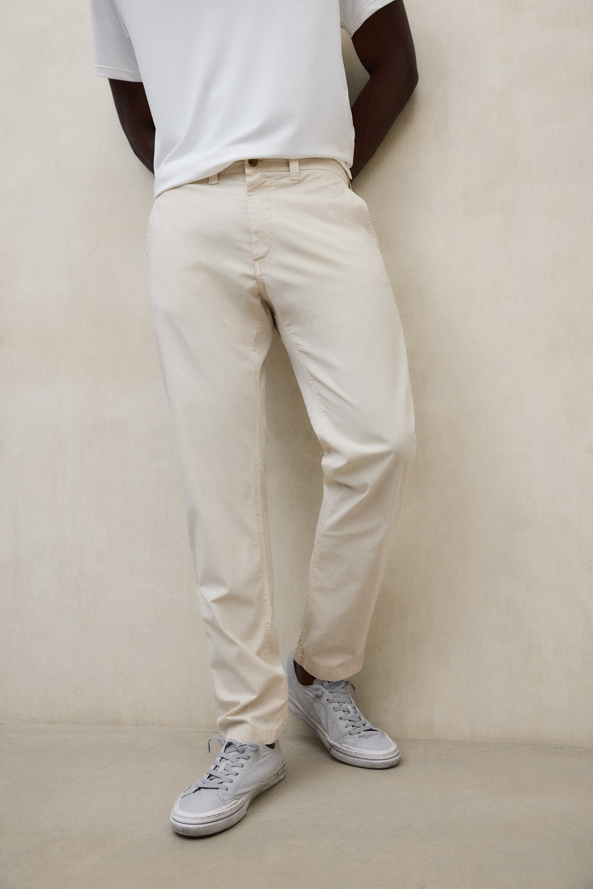 BEIGE ETHIWIN TROUSERS
