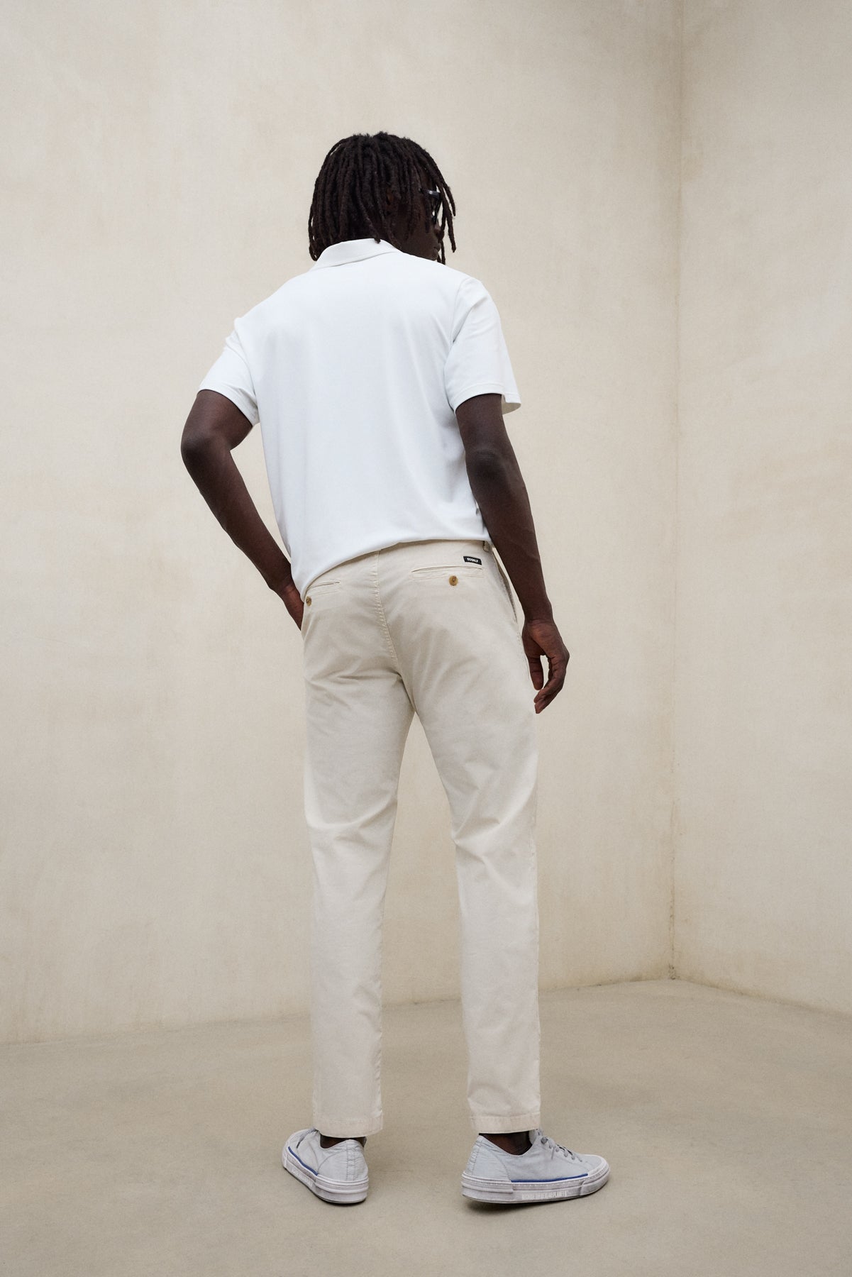 BEIGE ETHIWIN TROUSERS