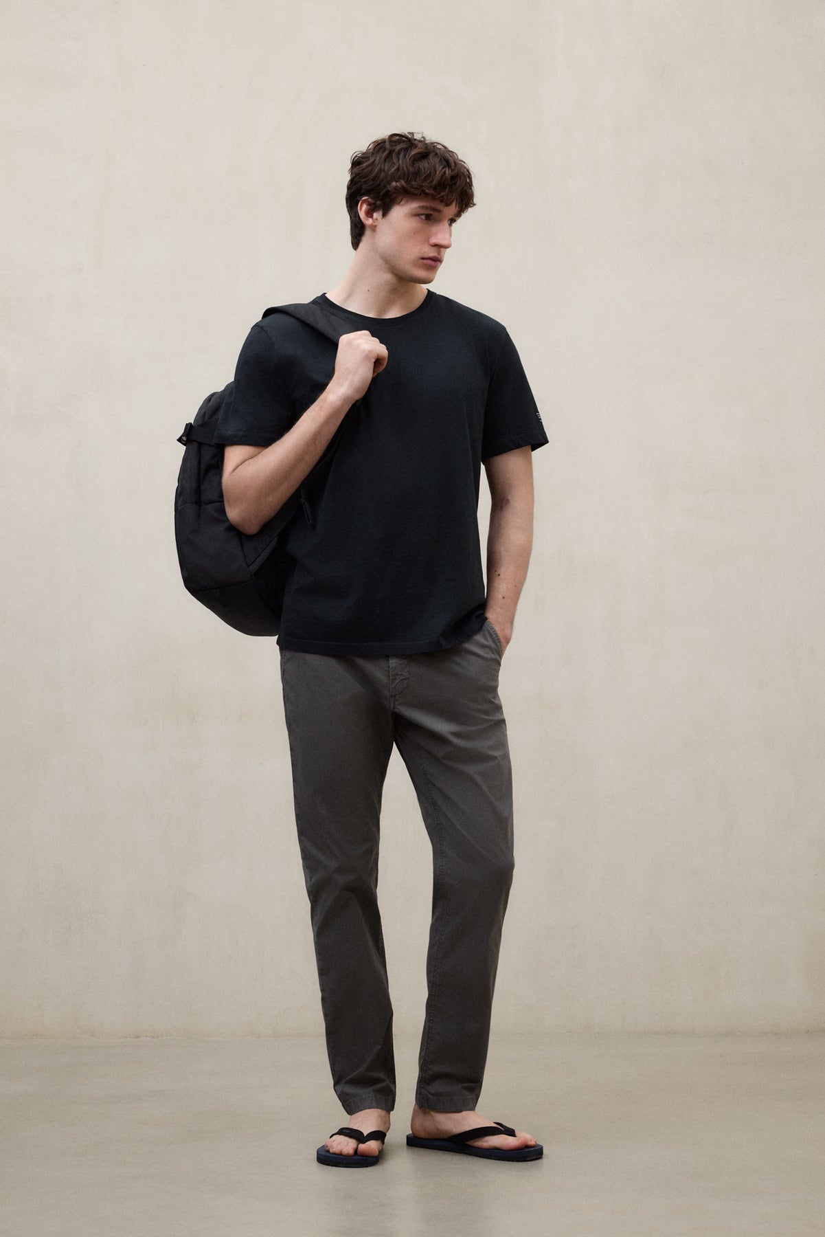 DARK GREEN ETHIWIN TROUSERS