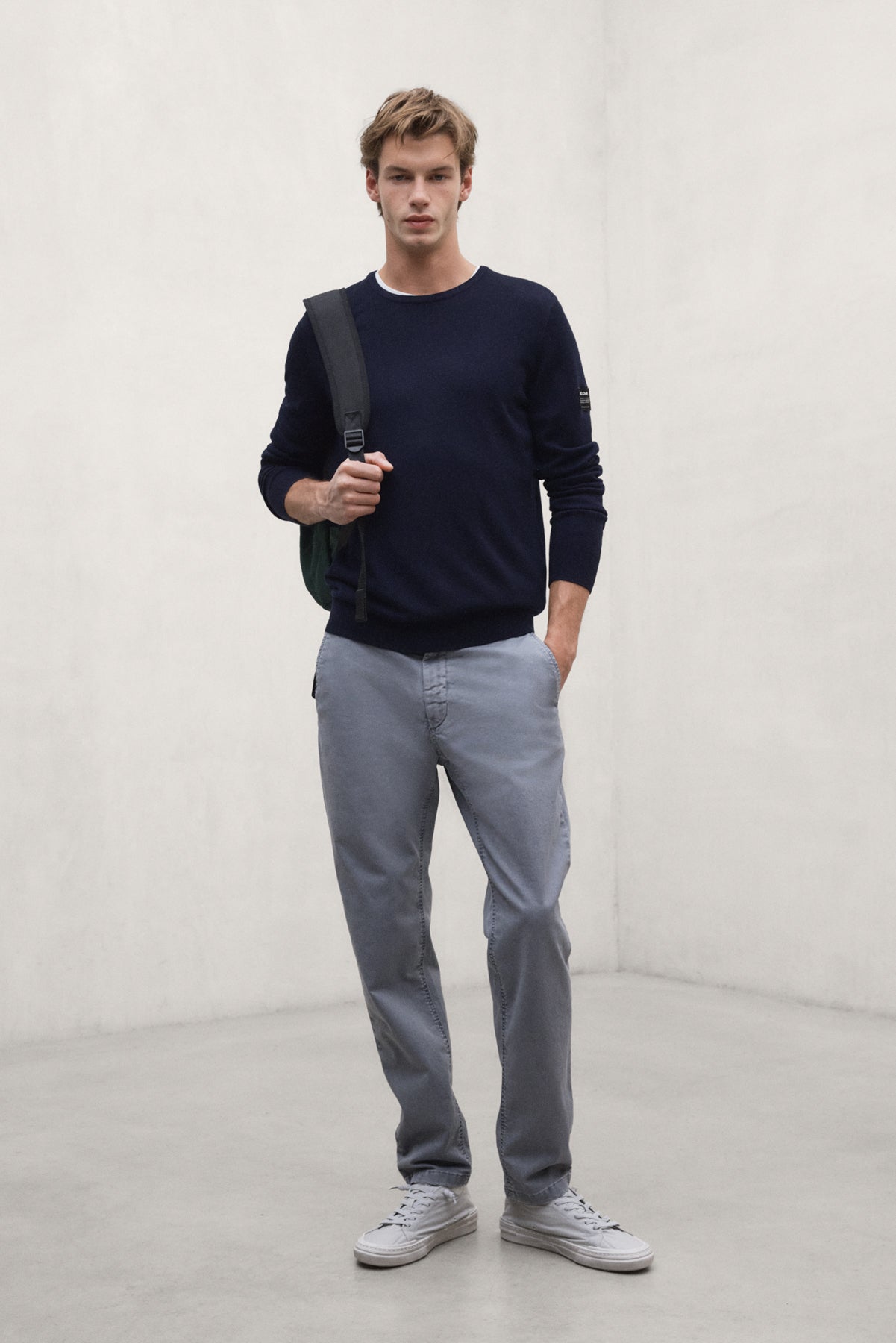 PANTALÓN ETHIWIN GRIS AZULADO