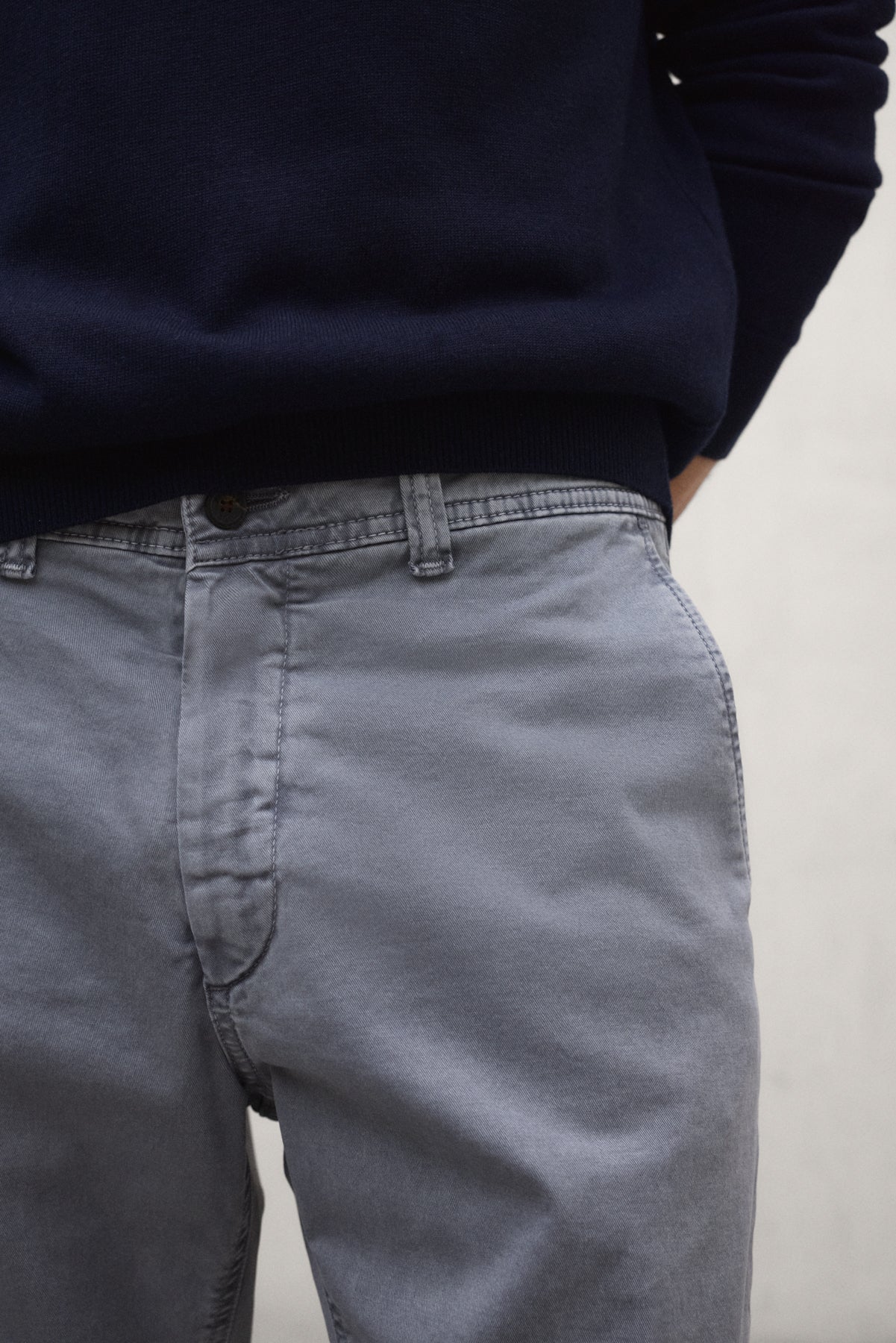 PANTALÓN ETHIWIN GRIS AZULADO