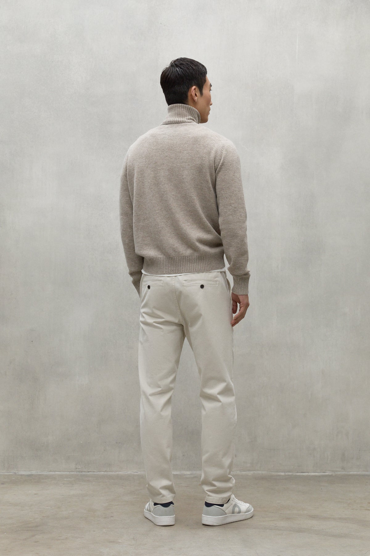 LIGHT BEIGE ETHIC TROUSERS