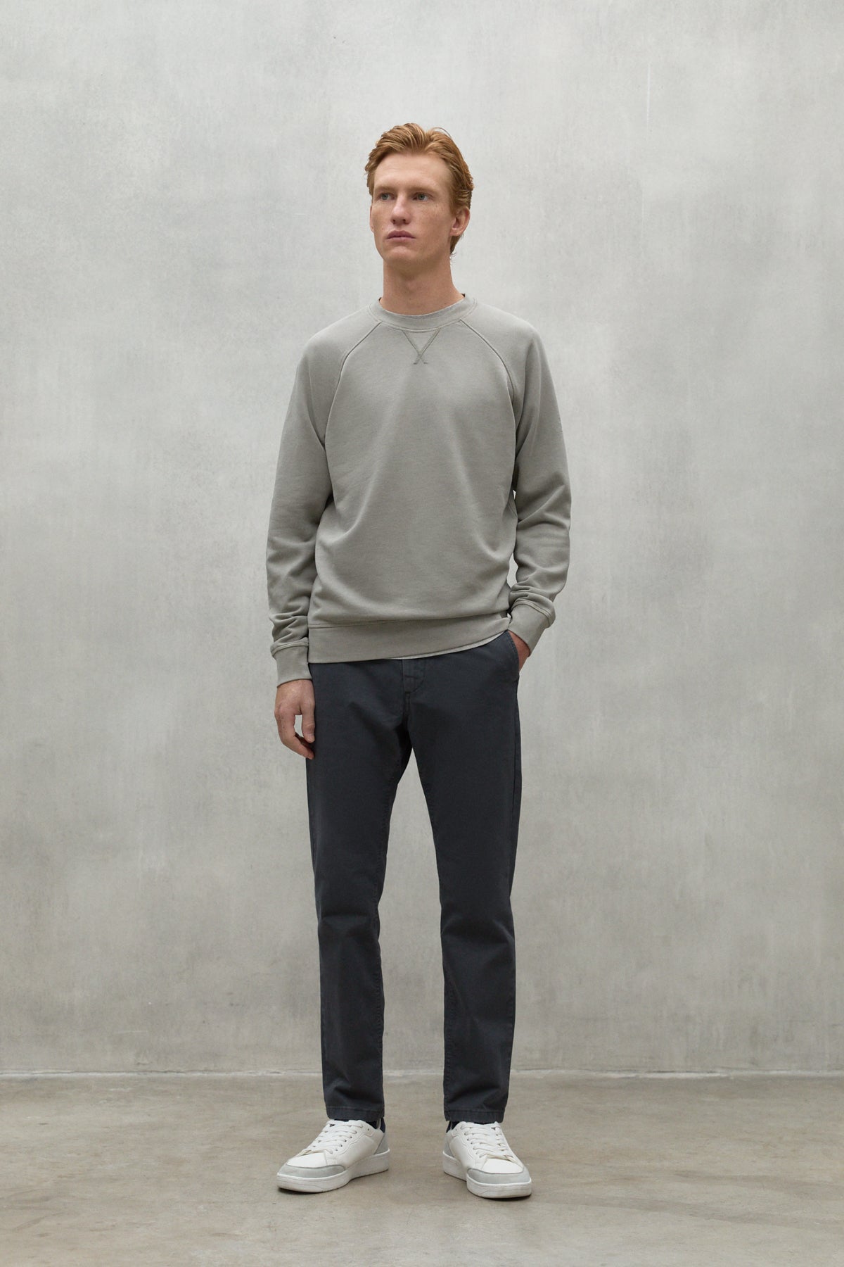 DARK GREY ETHIC TROUSERS