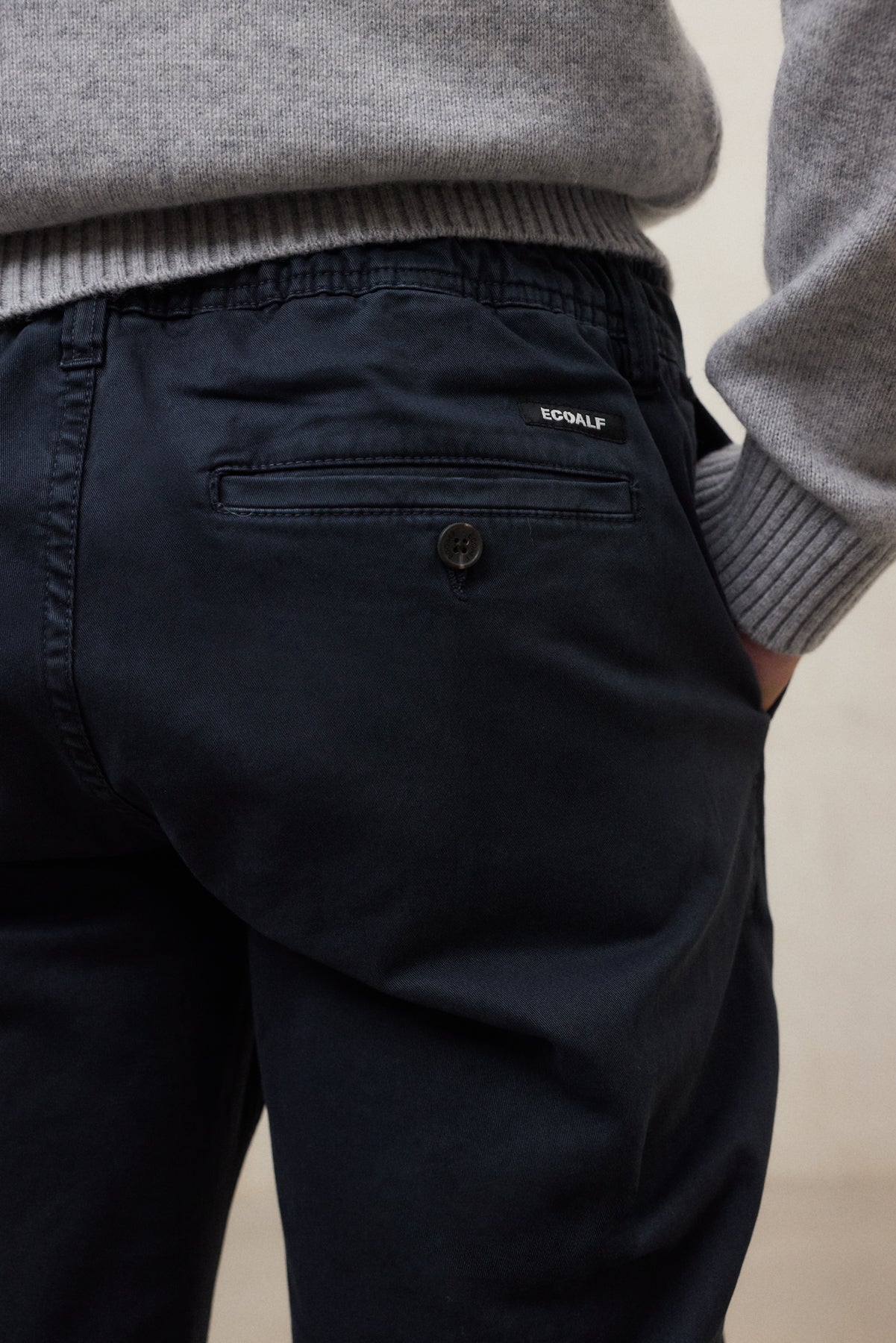 NAVY BLUE ETHIWIN TROUSERS