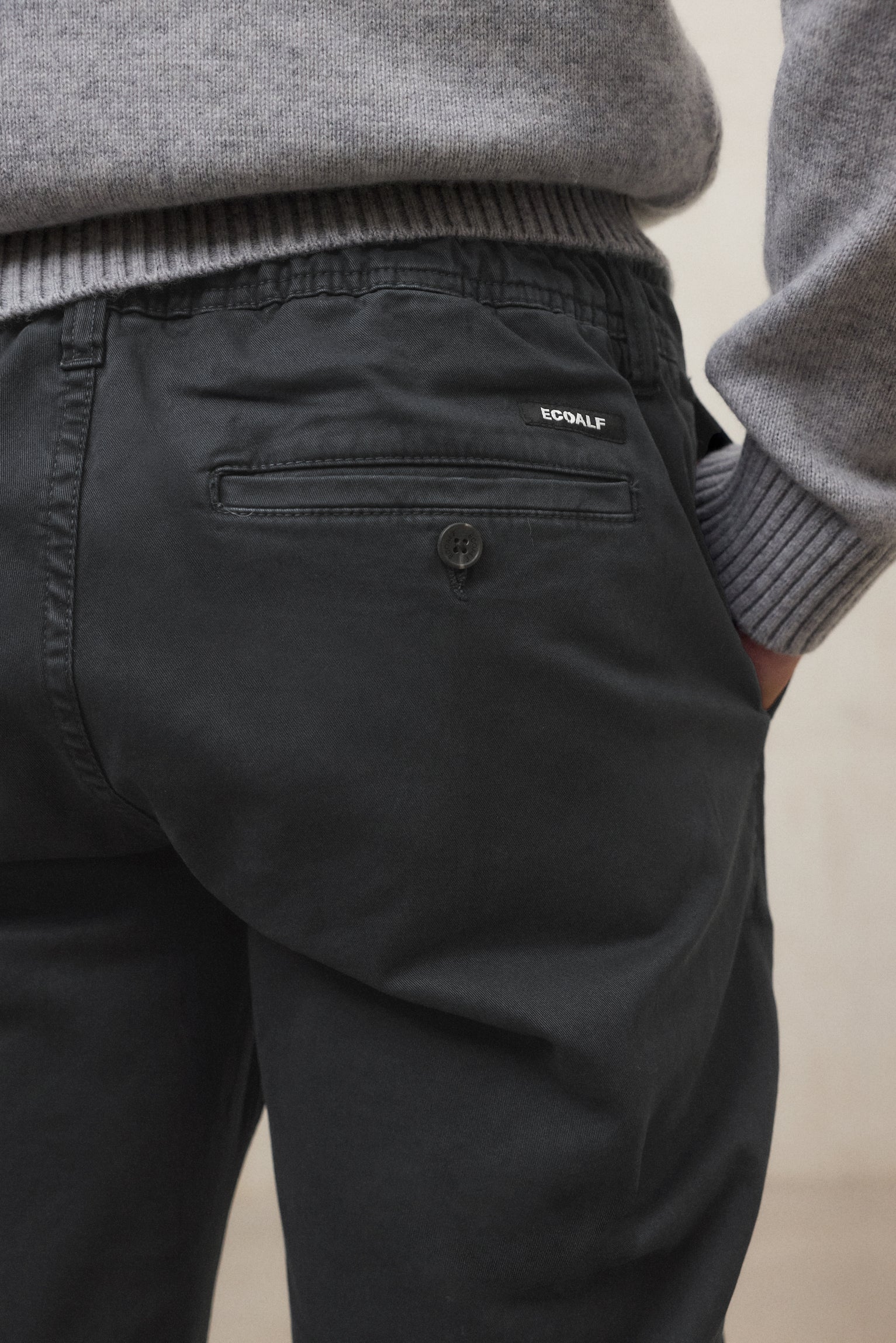 DARK GREY ETHIWIN TROUSERS