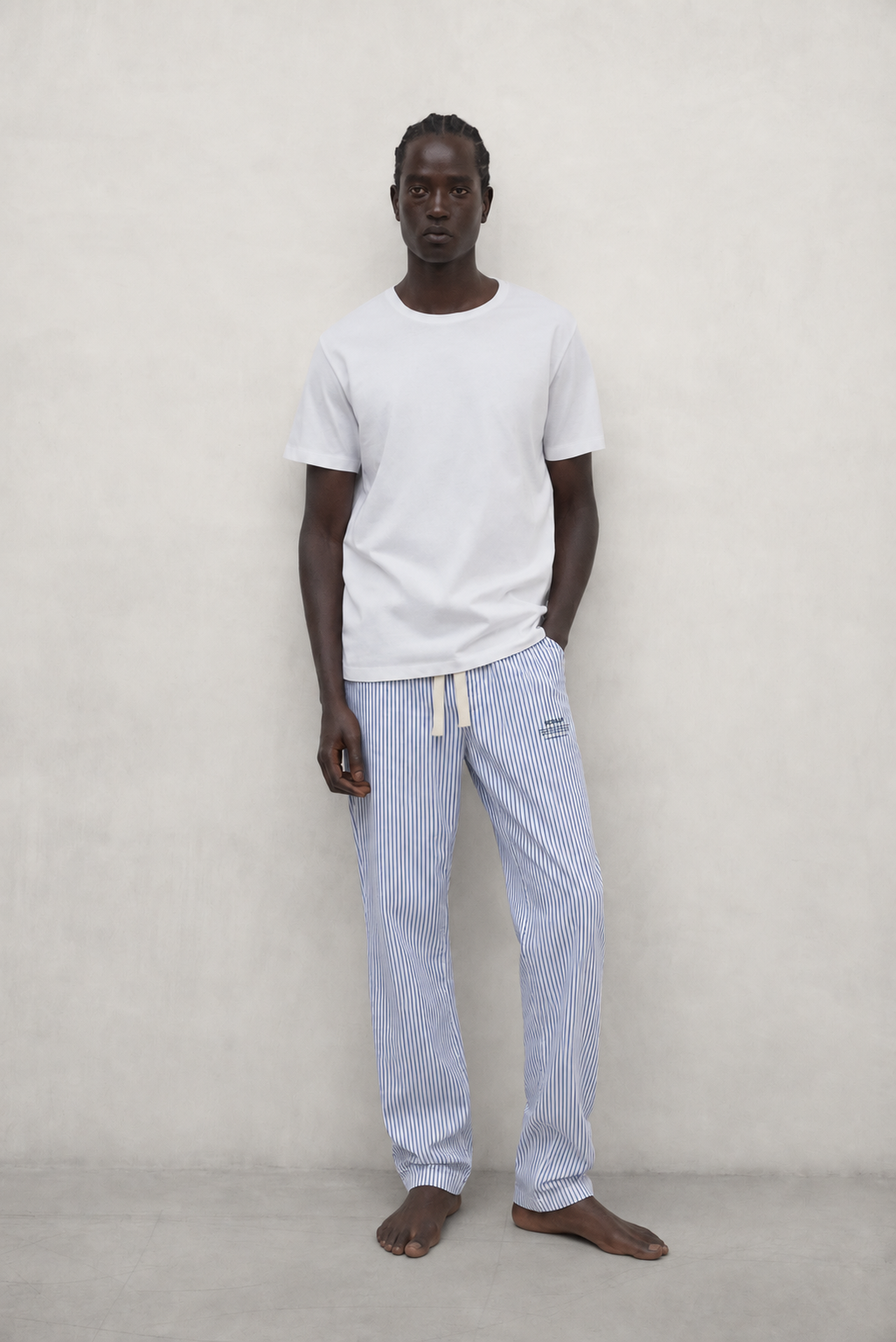PANTALONI PIGIAMA A RIGHE FREDI