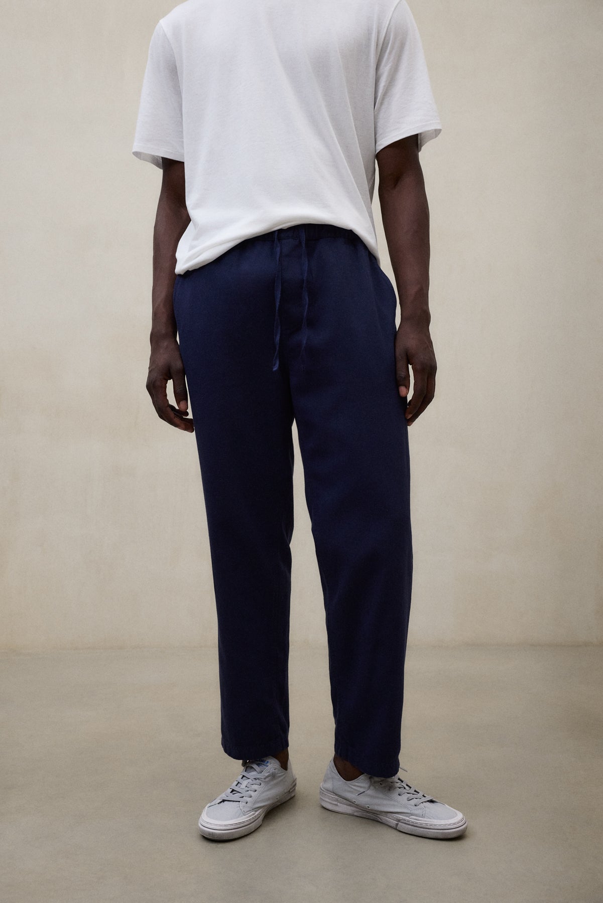 NAVY BLUE GINA TROUSERS