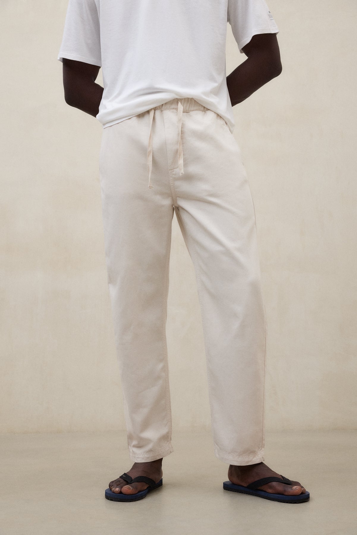 BEIGE GINA TROUSERS