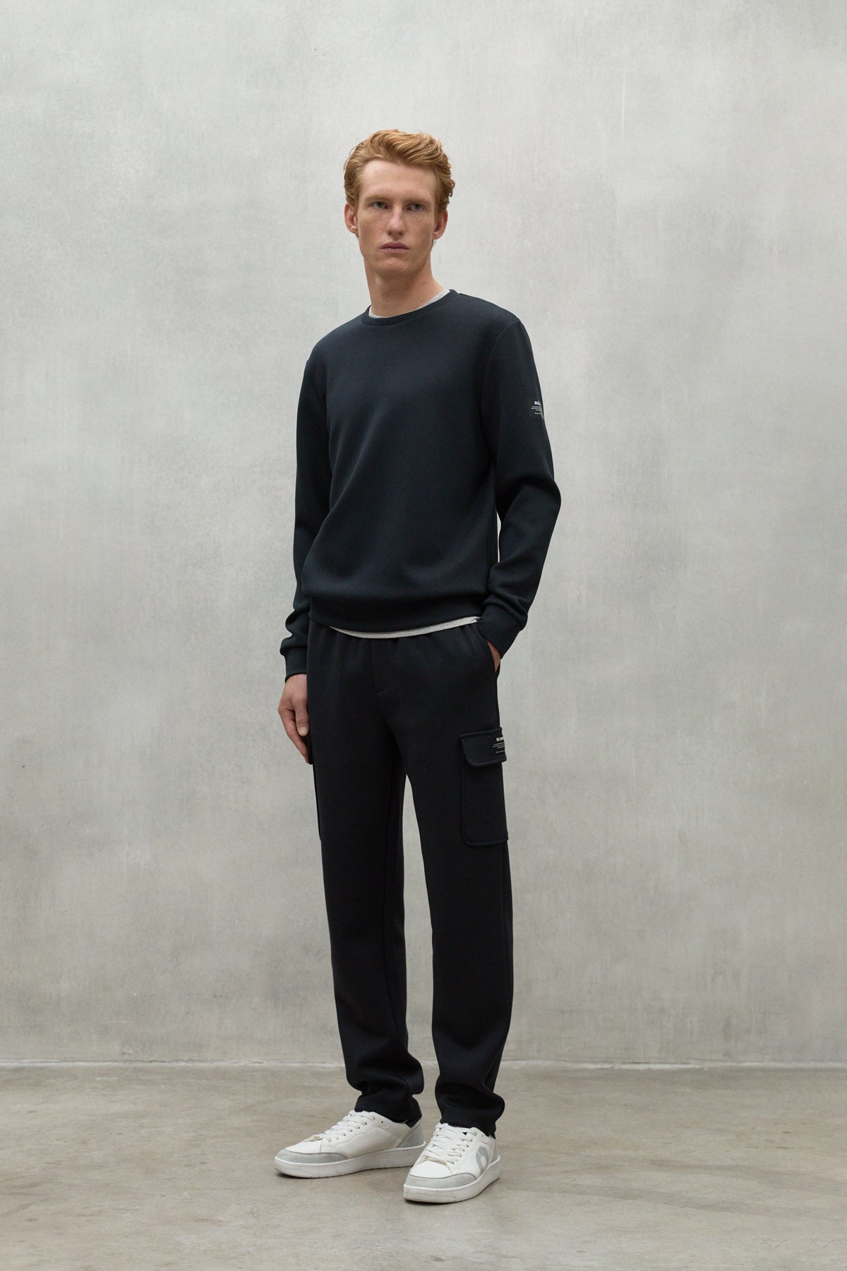 NAVY BLUE LIMI TROUSERS