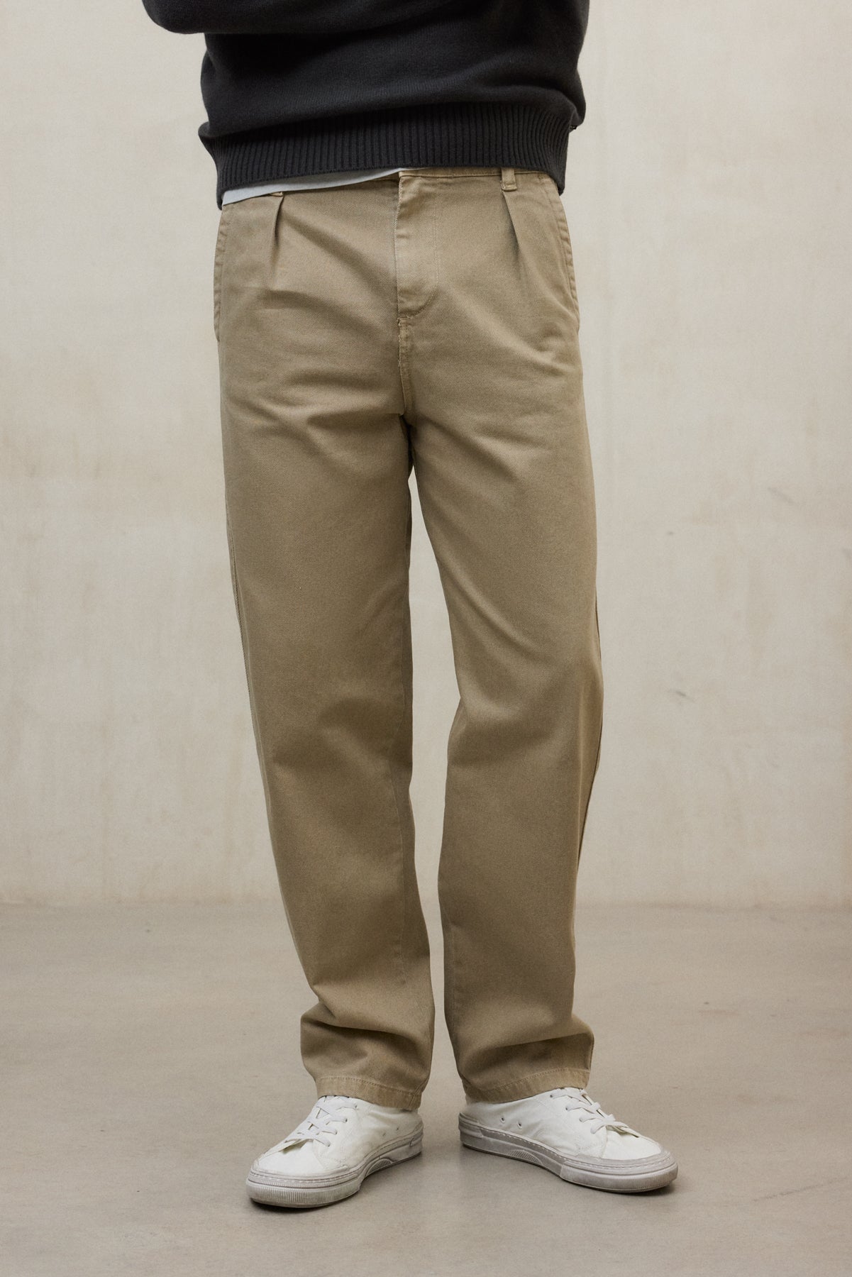 BEIGE LIMPO TROUSERS