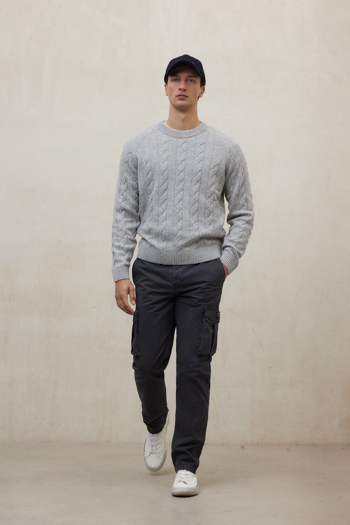 DARK GREY MARNE TROUSERS