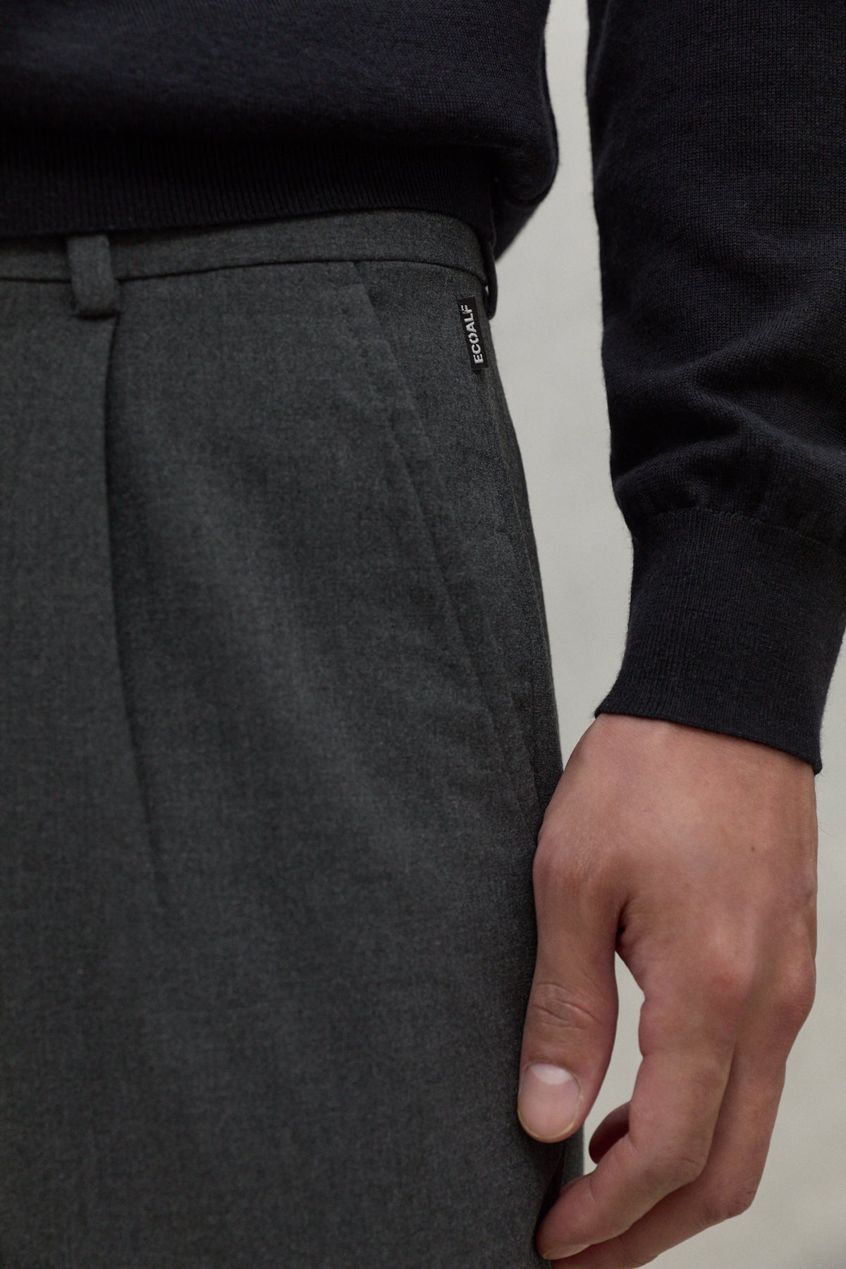 DARK GREY SEPIK TROUSERS