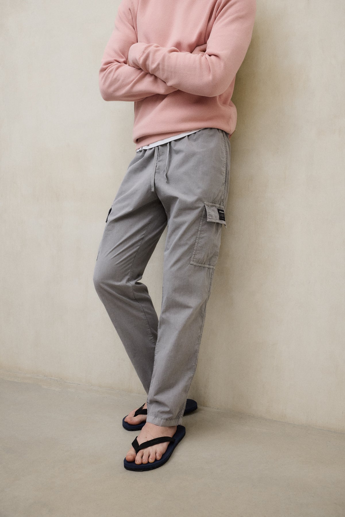 GREY TARGO TROUSERS