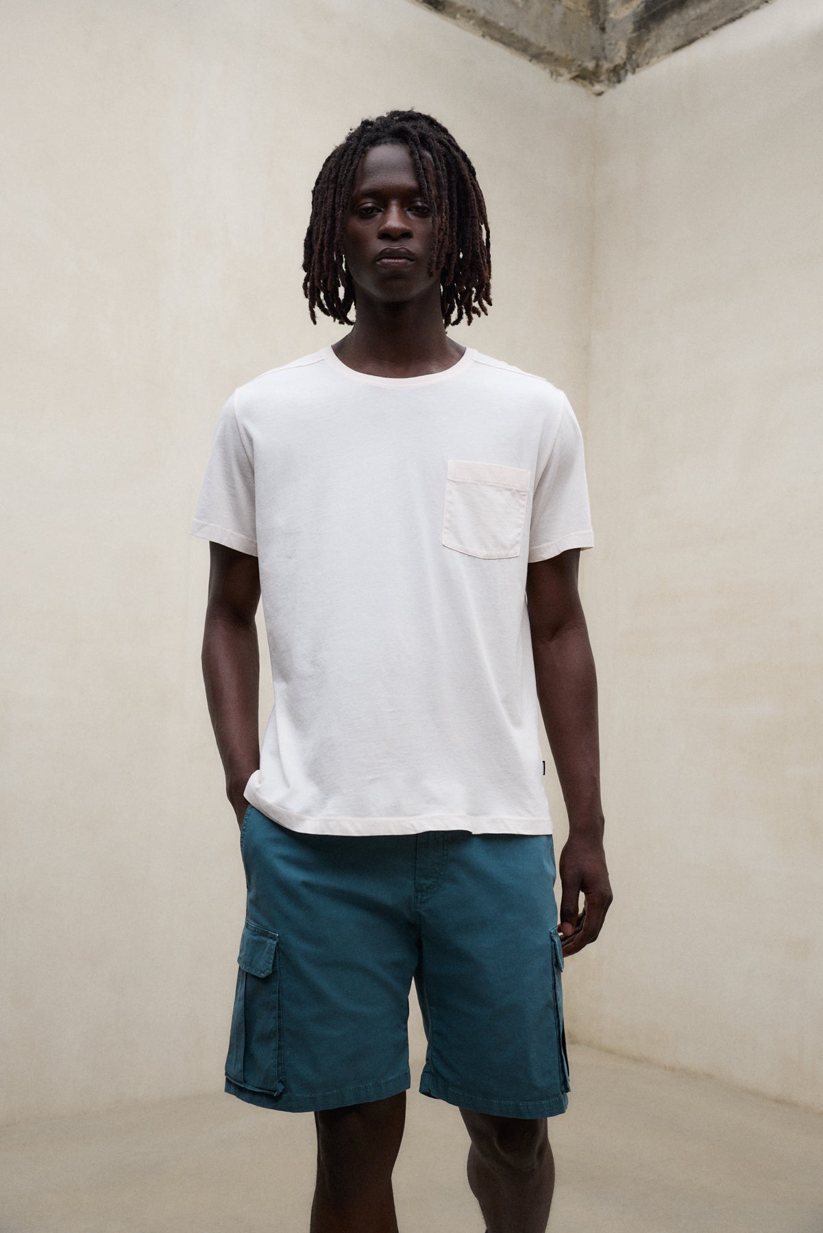 GREEN ETHICARGO SHORTS