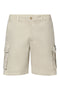 BEIGE ETHICARGO SHORTS