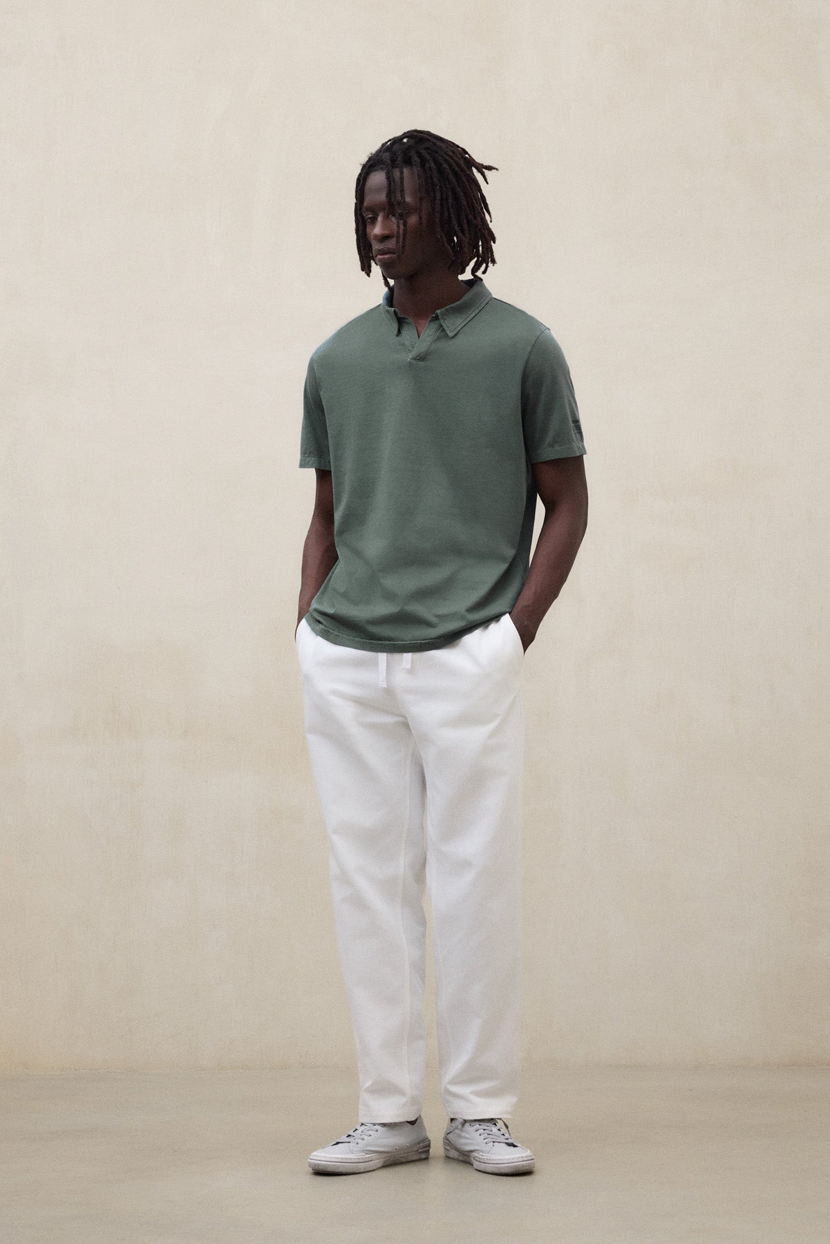 GREEN ENZO POLO SHIRT