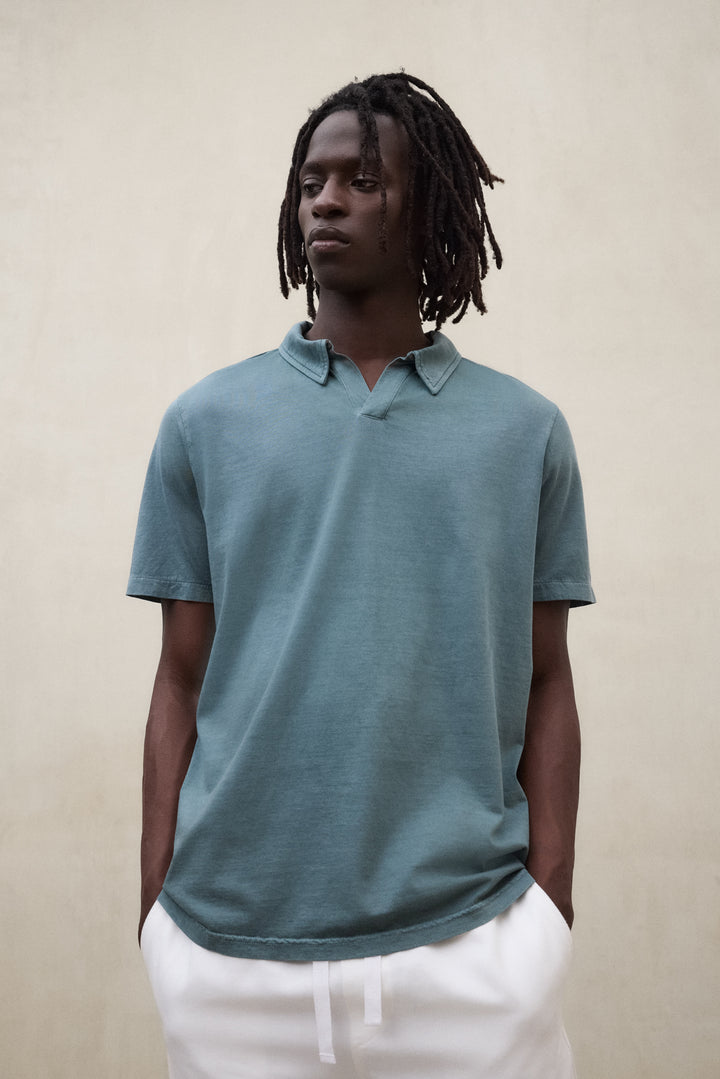 POLOSHIRT ENZO GRÜN