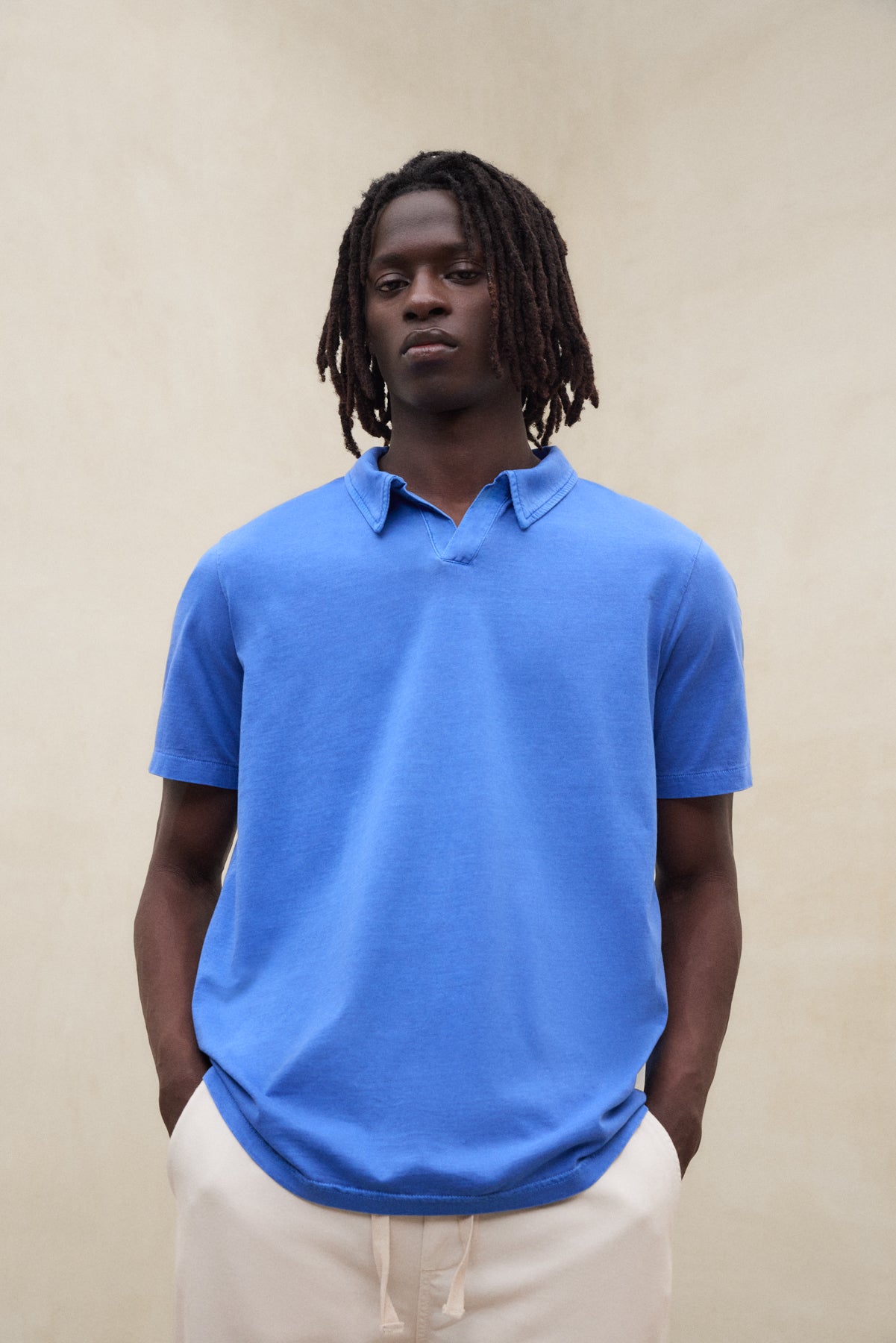 POLOSHIRT ENZO BLAU