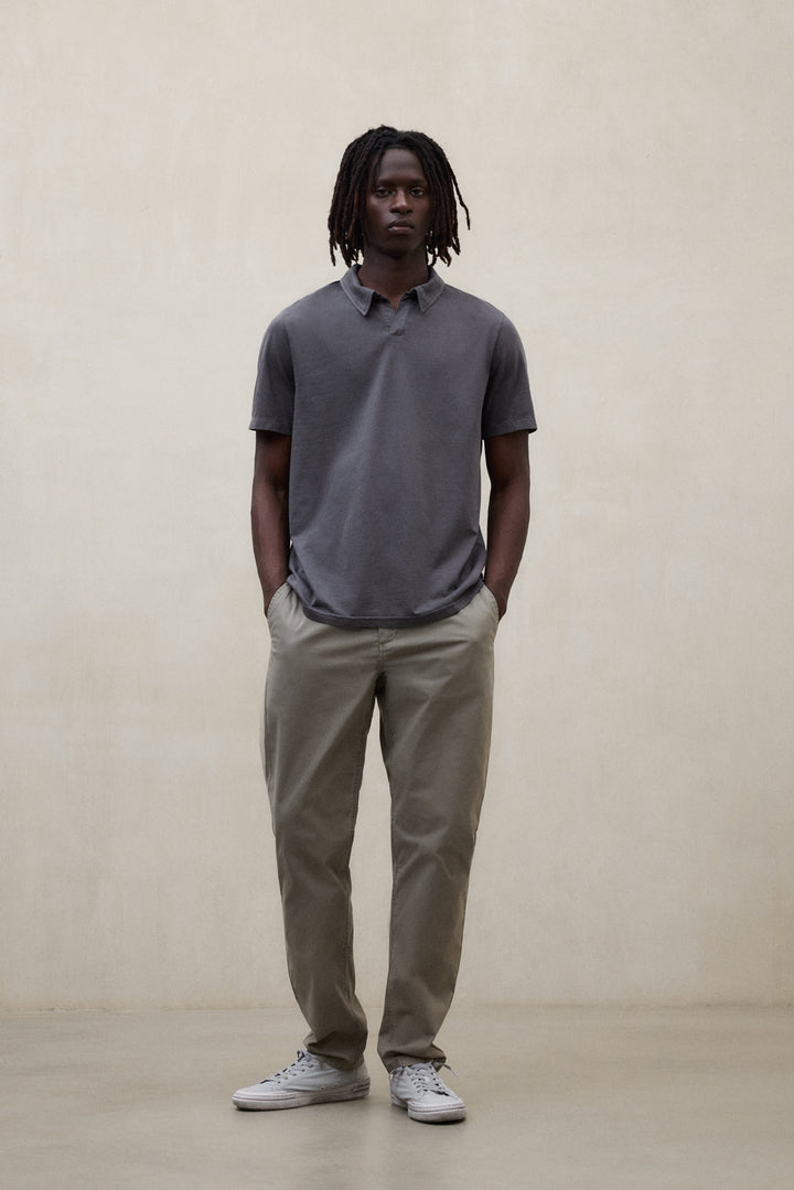 POLOSHIRT ENZO DUNKELGRAU