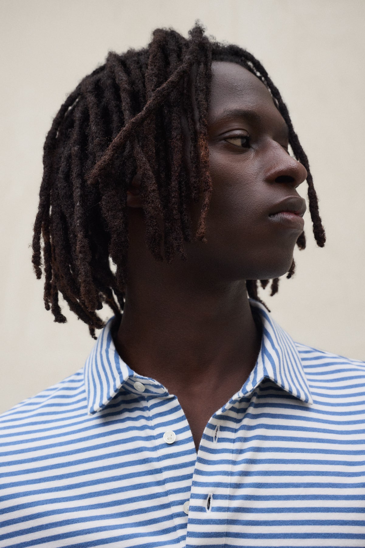 POLOSHIRT LOGAN BLAU