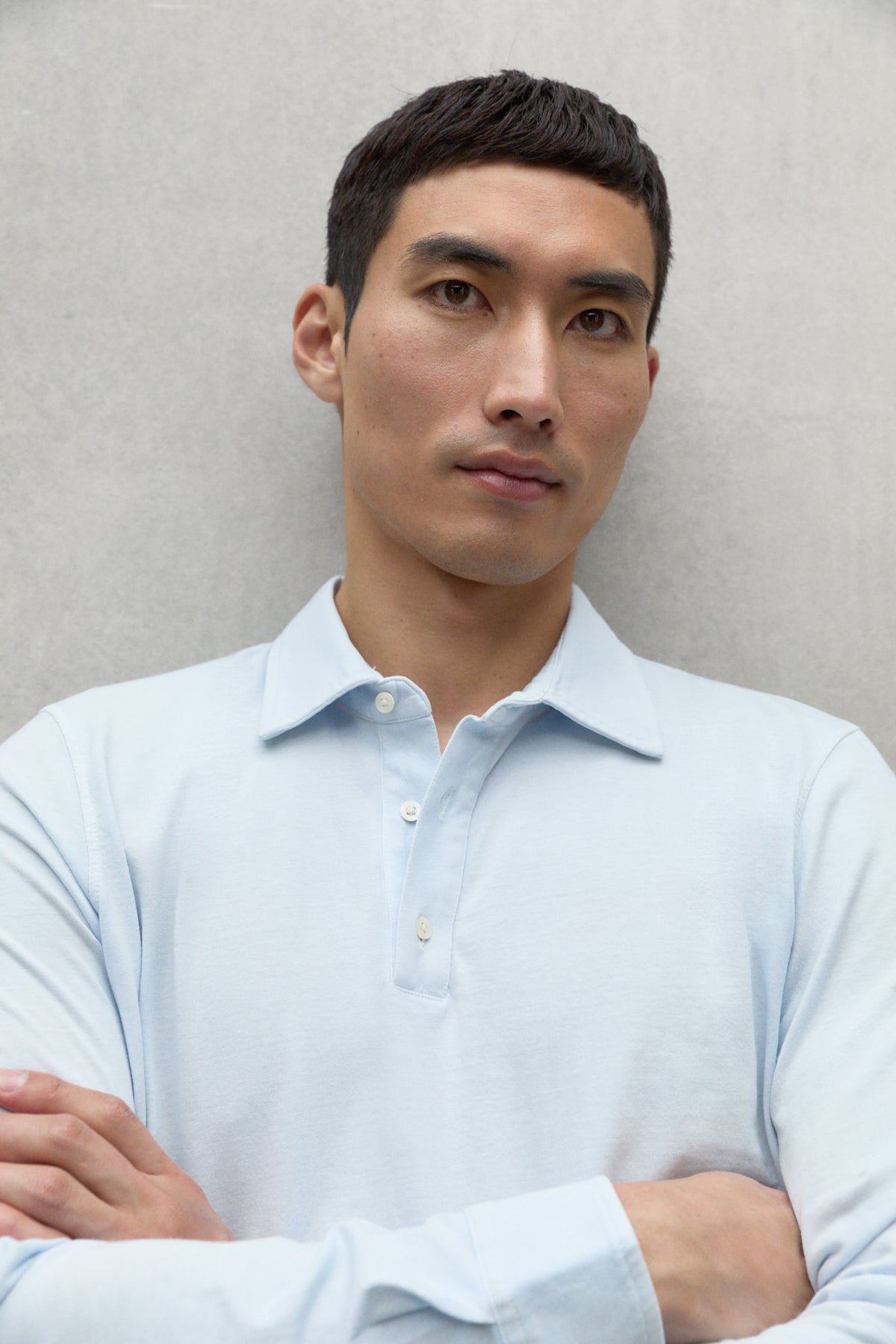 LIGHT BLUE MATIAS POLO SHIRT