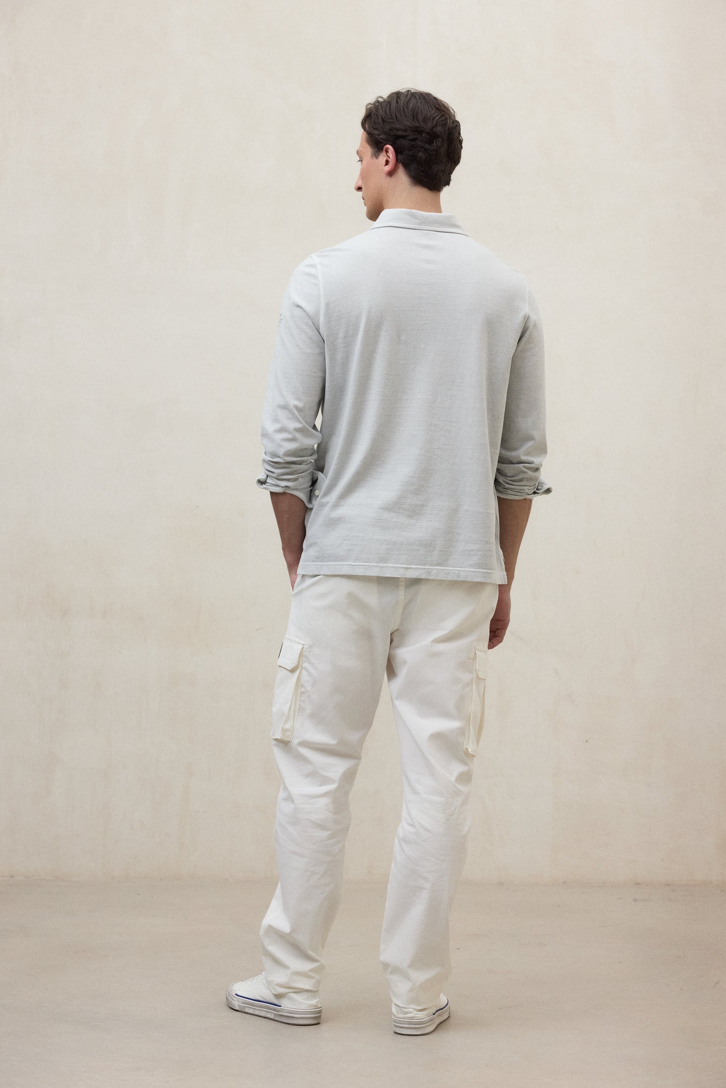 LIGHT GREY PATRICK POLO SHIRT