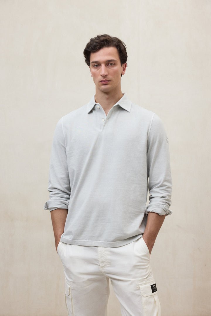 POLOSHIRT PATRICK HELLGRAU