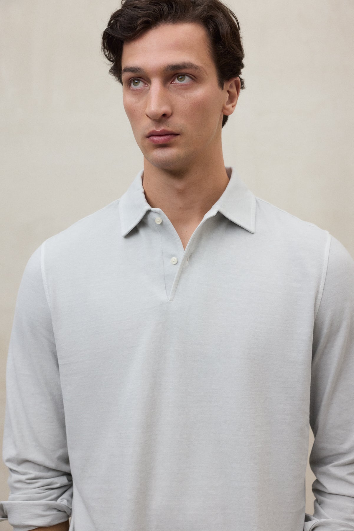 LIGHT GREY PATRICK POLO SHIRT