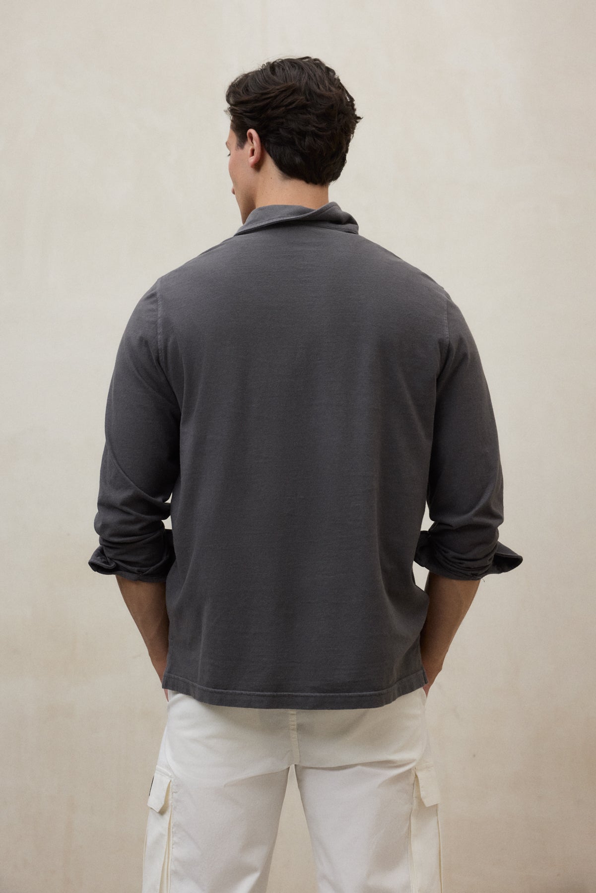 POLO PATRICK GRIS OSCURO