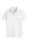 WHITE SIMON POLO SHIRT