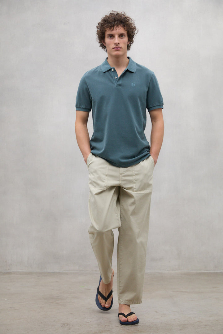 POLO PIQUÉ TEDAN VERT