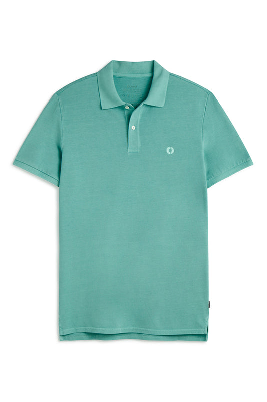 POLO PIQUÉ TEDAN VERDE AGUA