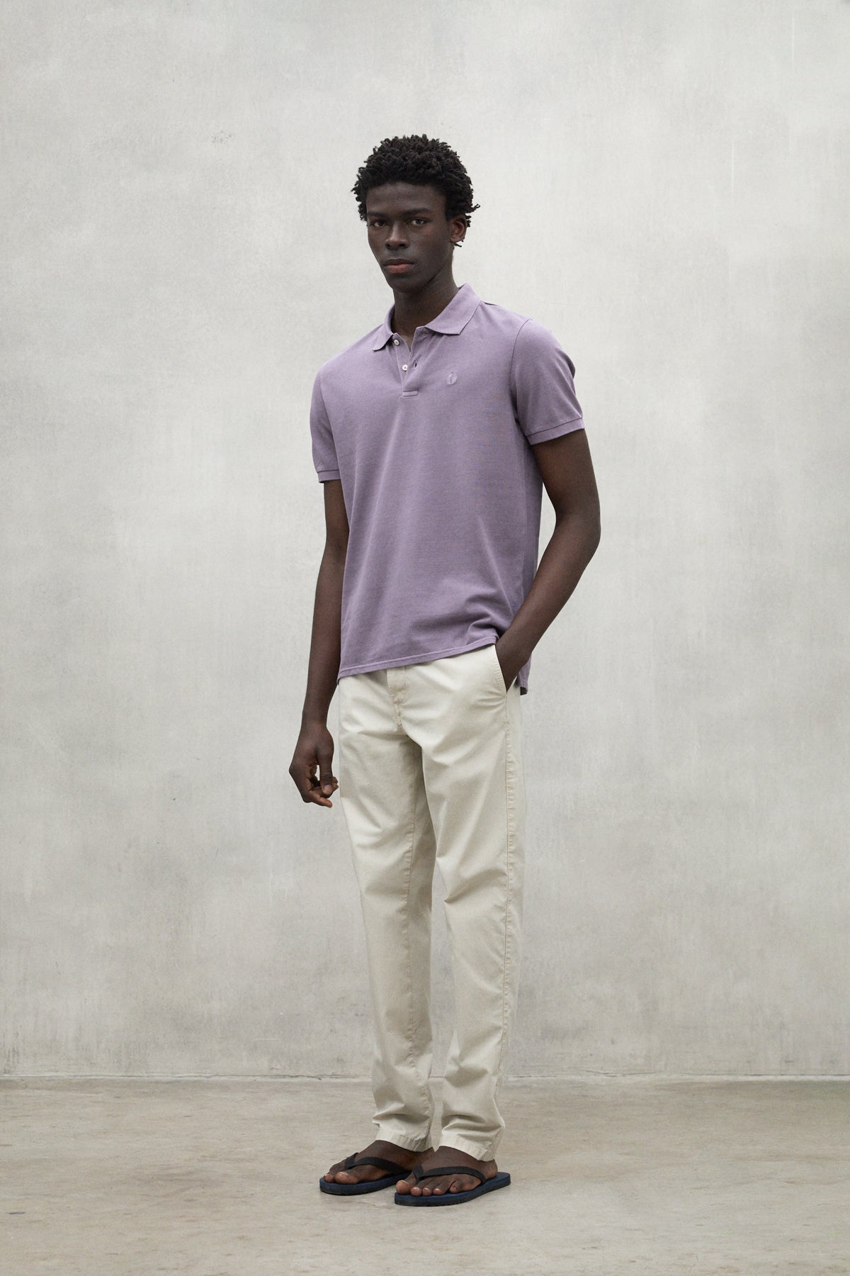 PURPLE TEDAN POLO SHIRT