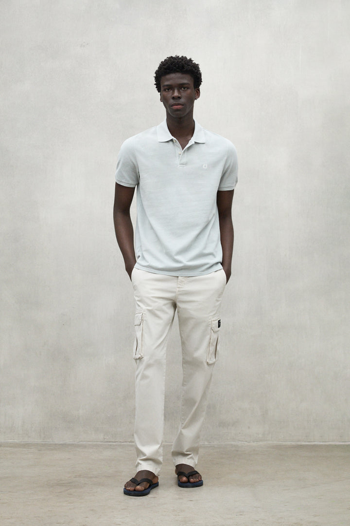 POLO PIQUÉ TEDAN BLANC