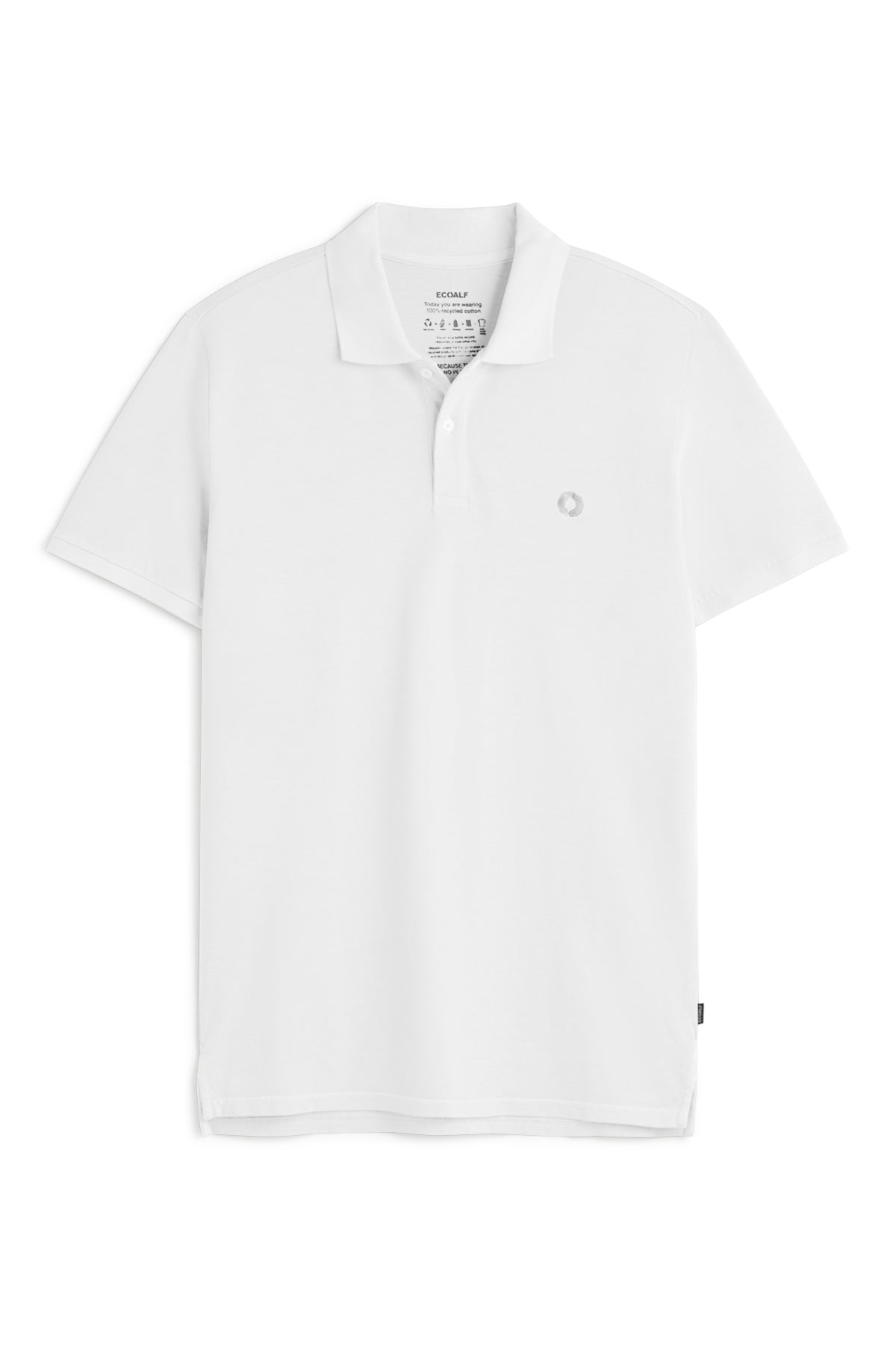 PIQUÉ-POLOSHIRT TEDAN WEISS
