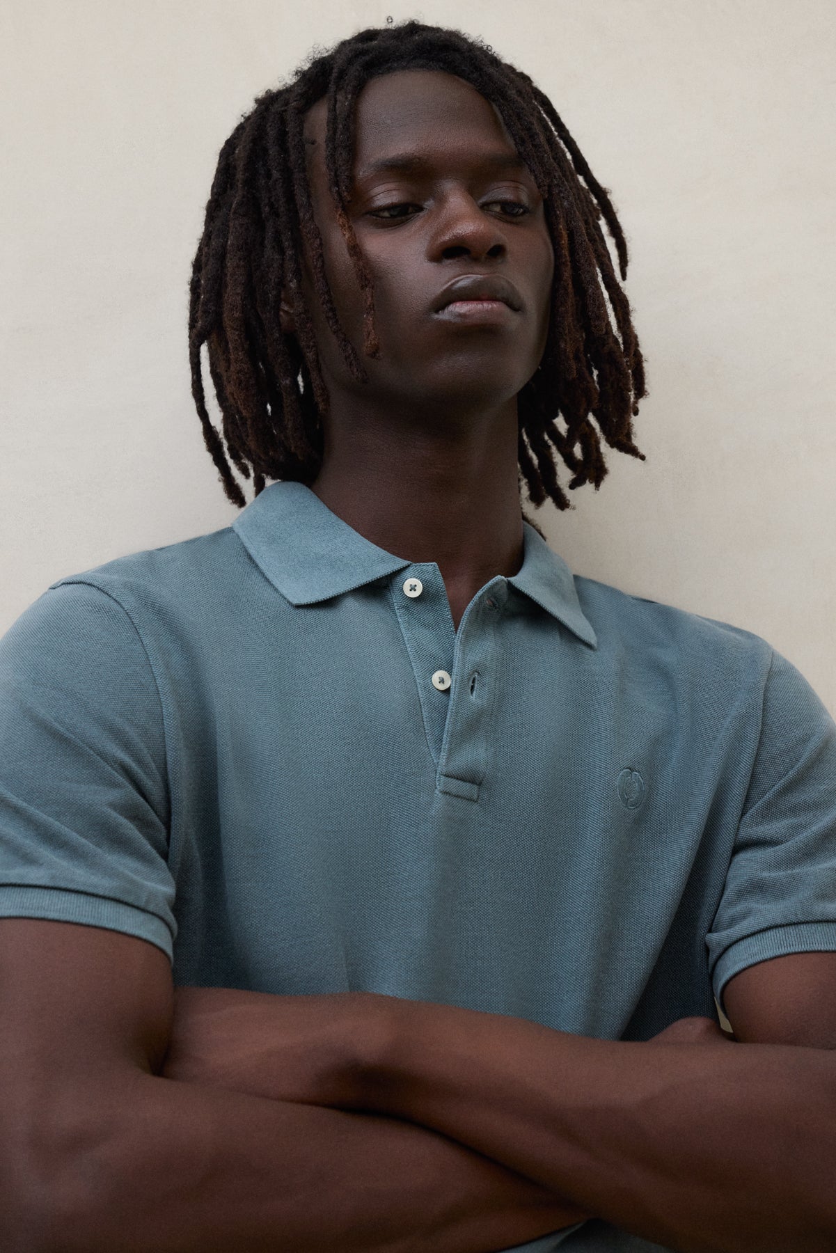 PIQUÉ-POLOSHIRT TEDAN GRÜN