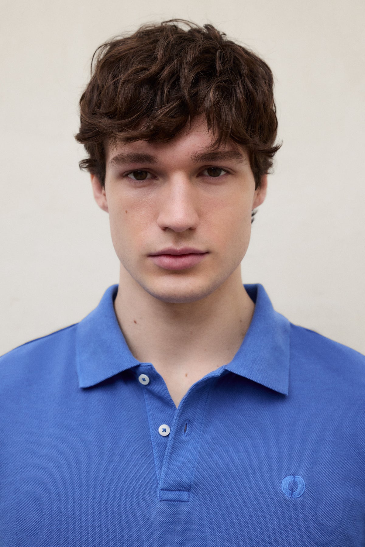 PIQUÉ-POLOSHIRT TEDAN BLAU