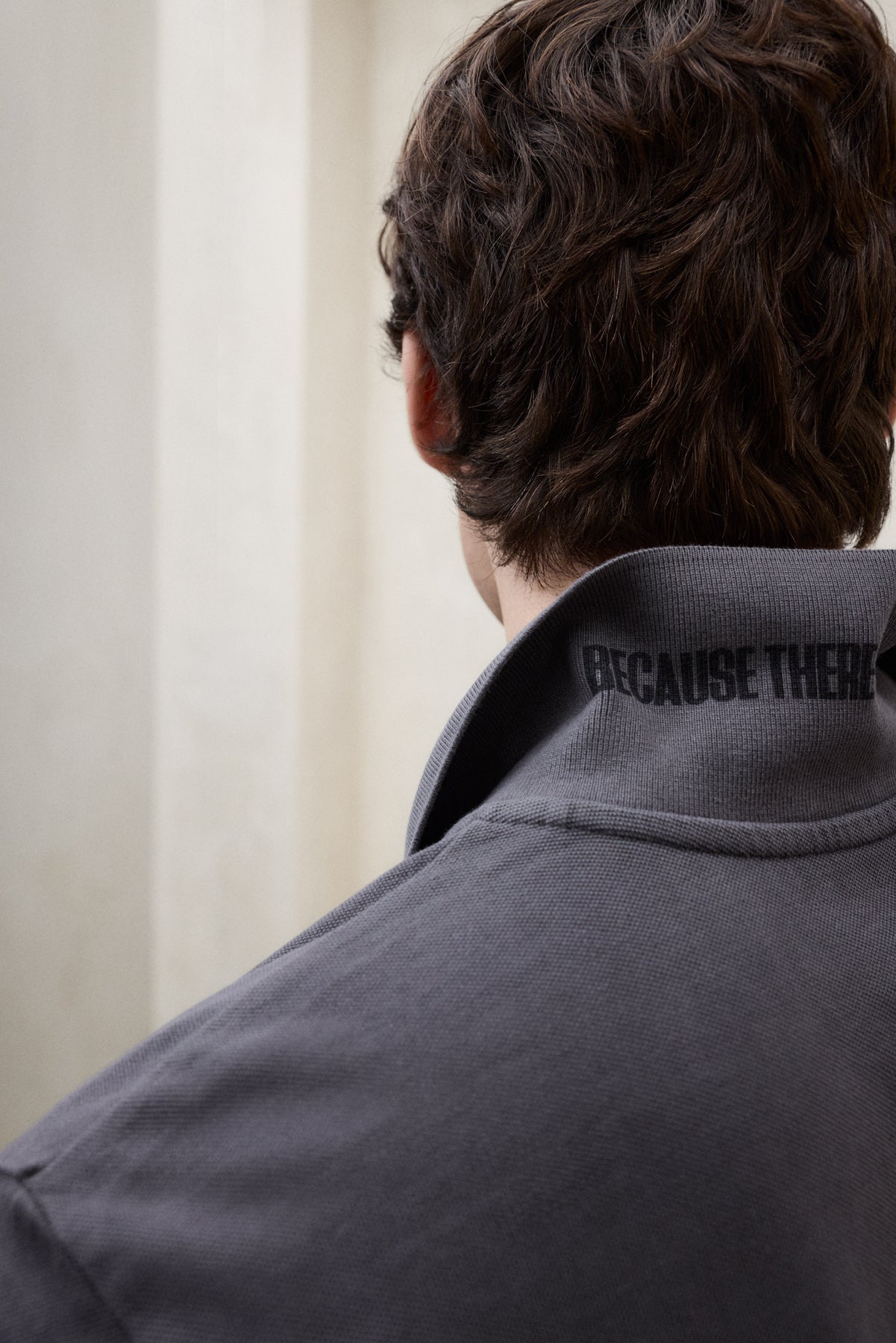 PIQUÉ-POLOSHIRT TEDAN DUNKELGRAU