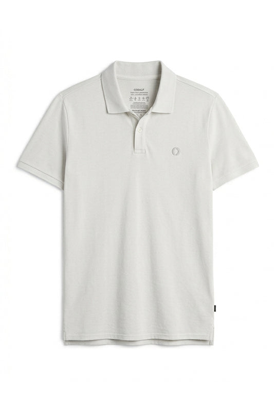 POLO PIQUÉ TEDAN GRIGIO CHIARO