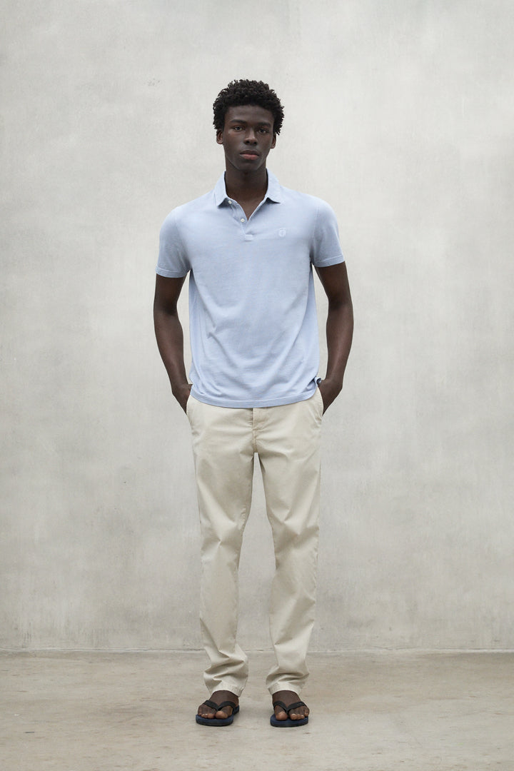 POLO JERSEY THEO BLEU