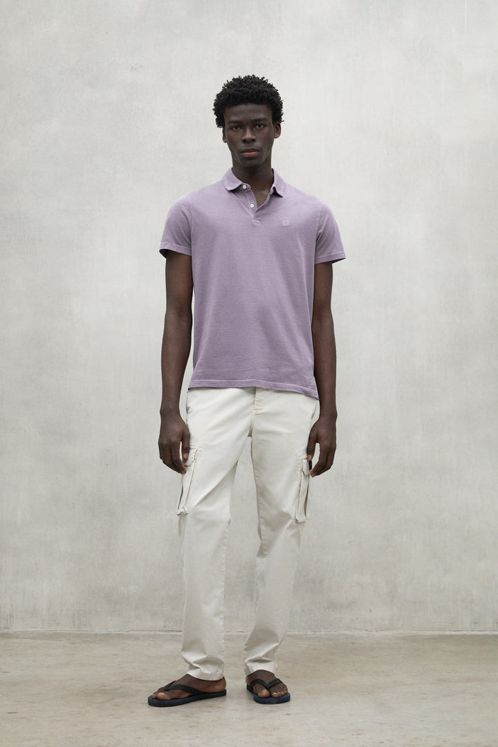 POLO JERSEY THEO MORADO