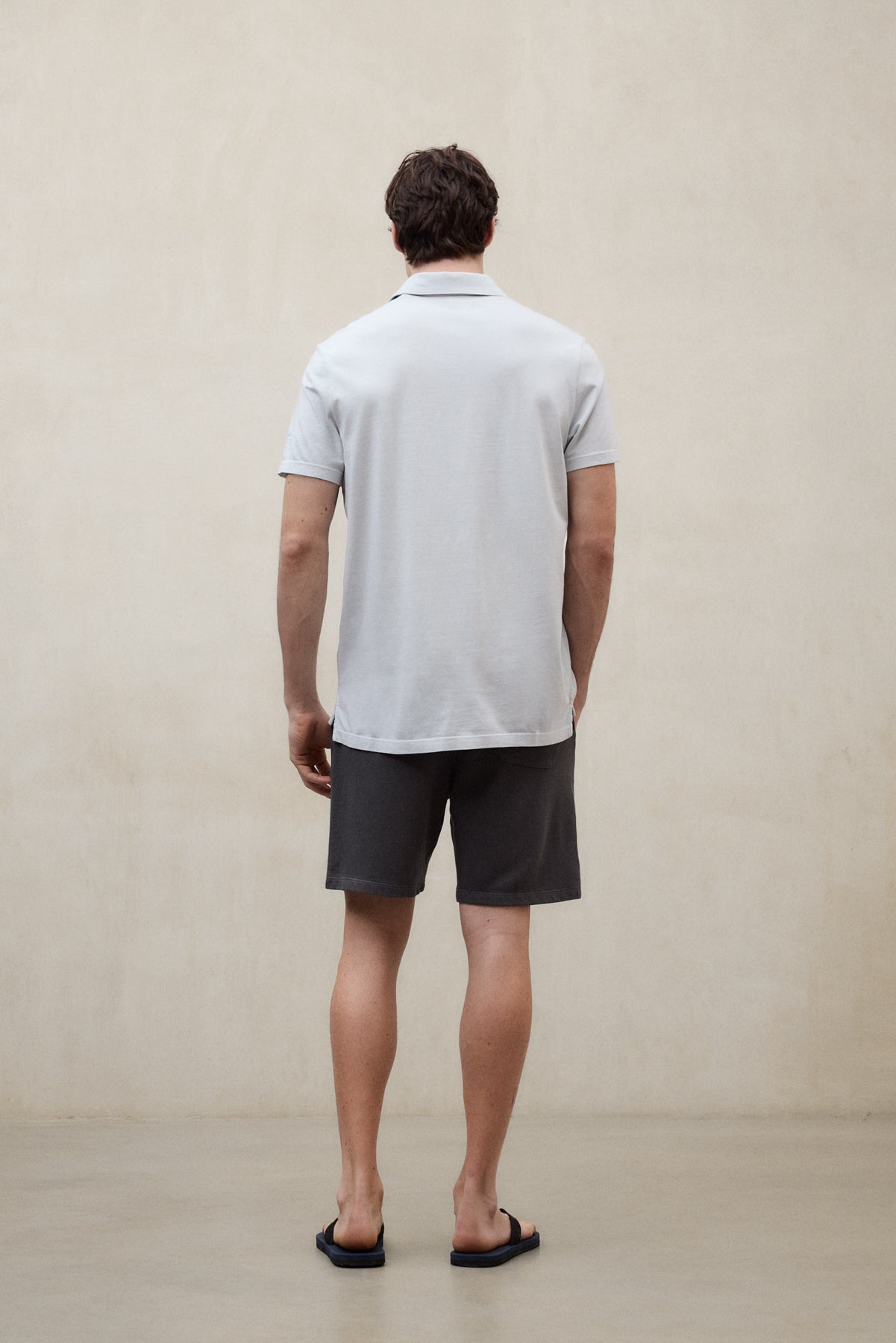 POLOSHIRT THEO HELLBLAU