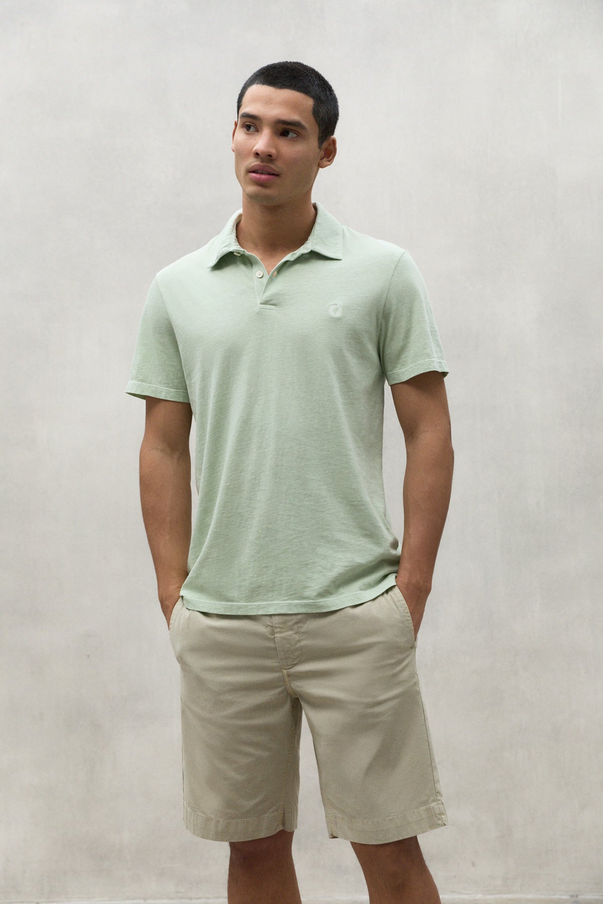 MINT THEO JERSEY POLO SHIRT