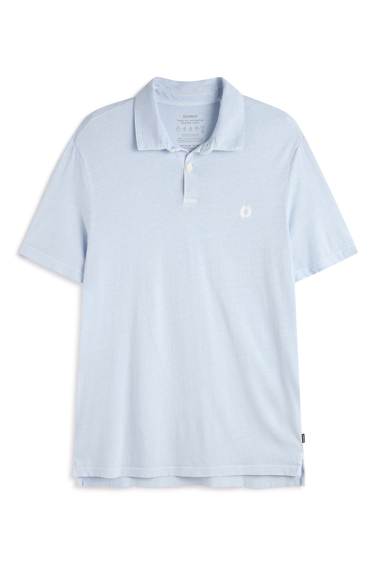 BLUE THEO JERSEY POLO SHIRT