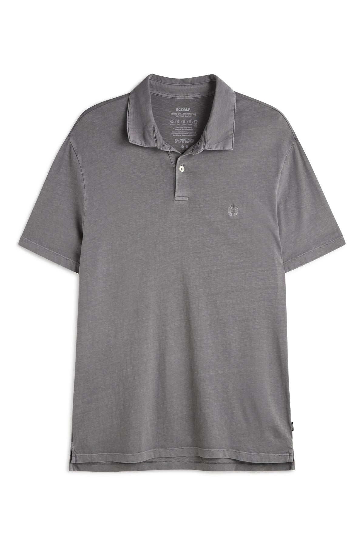 POLO JERSEY THEO GRIS OSCURO