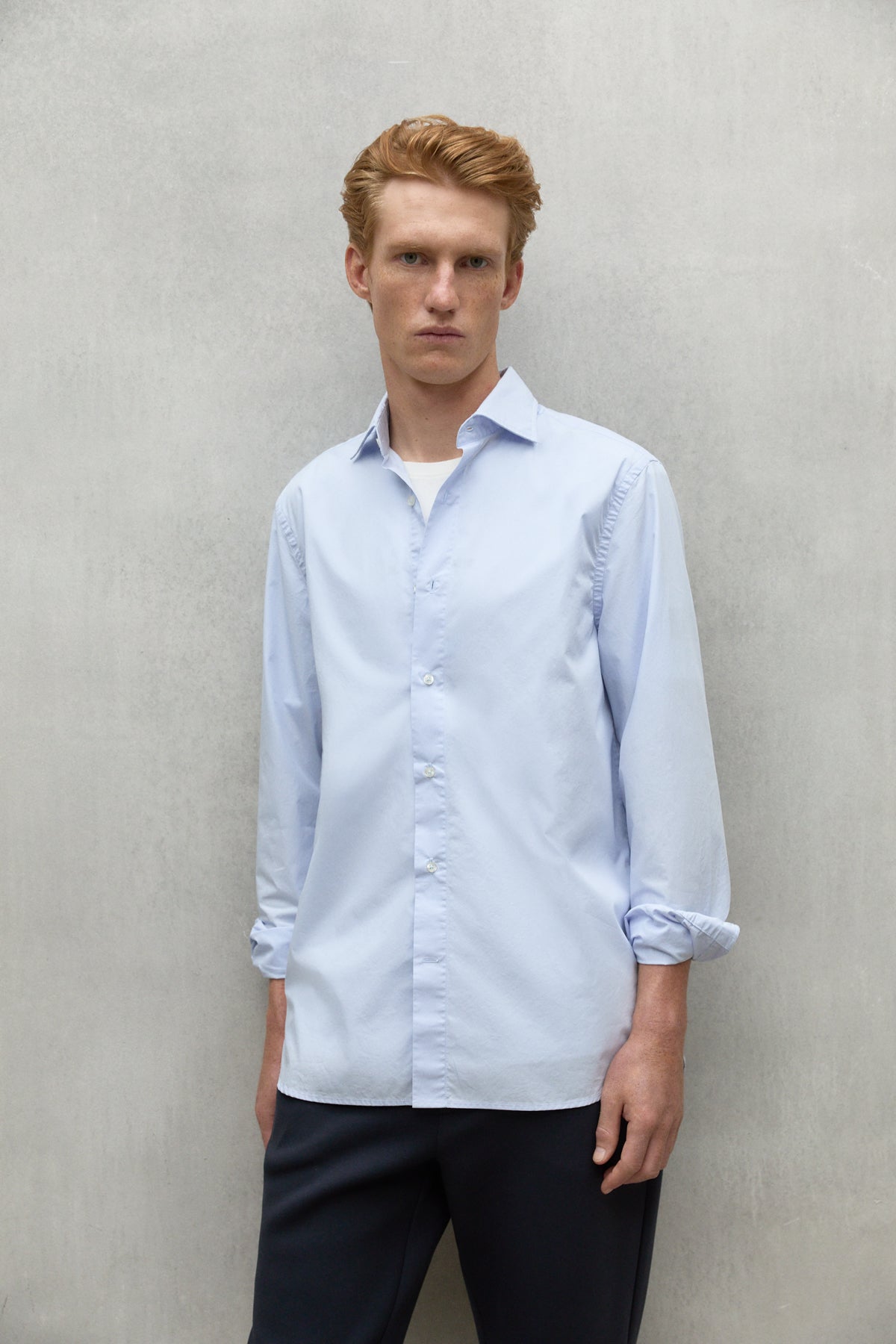 CAMISA ALFREDO AZUL CLARO