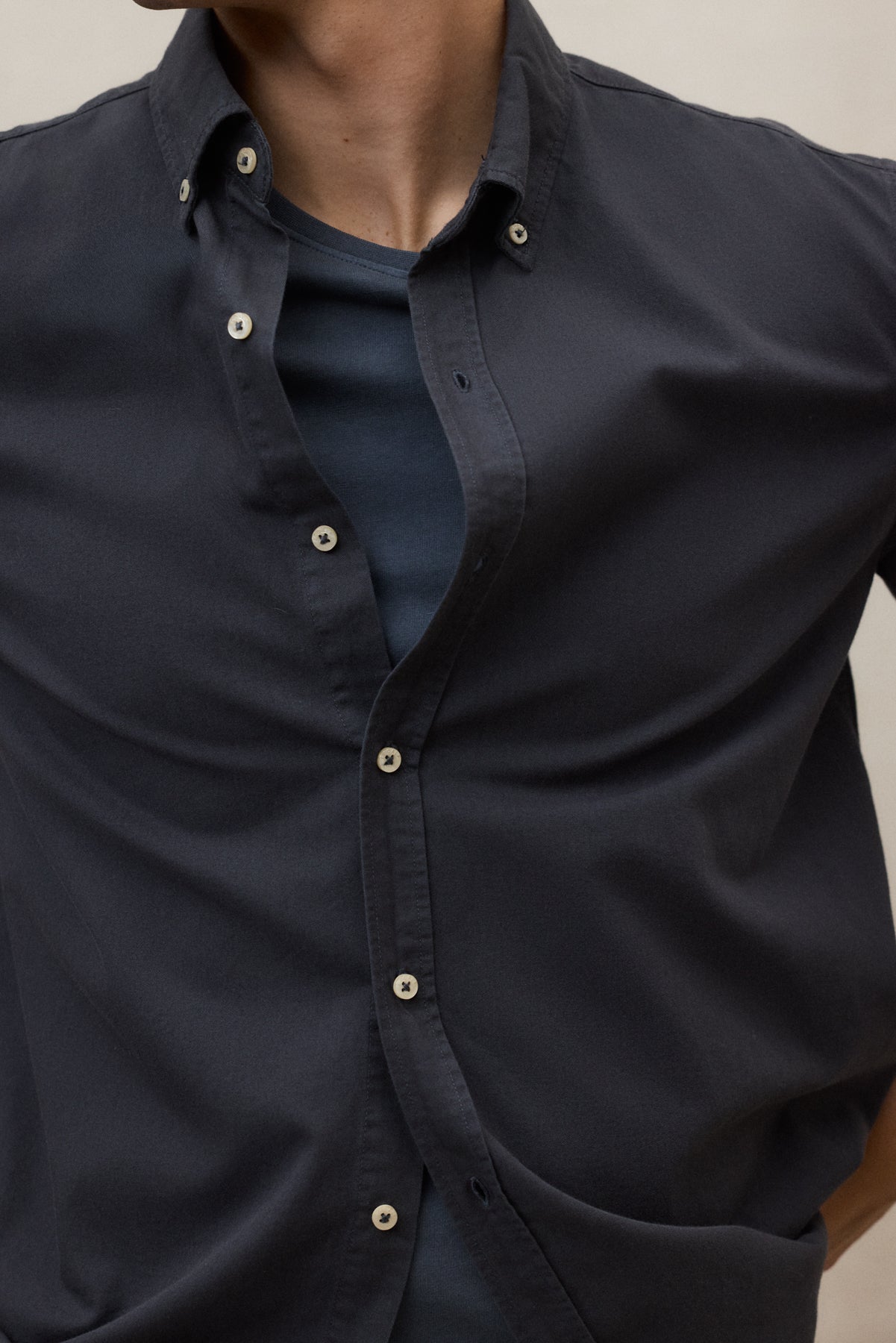 DARK GREY ANTEJO SHIRT