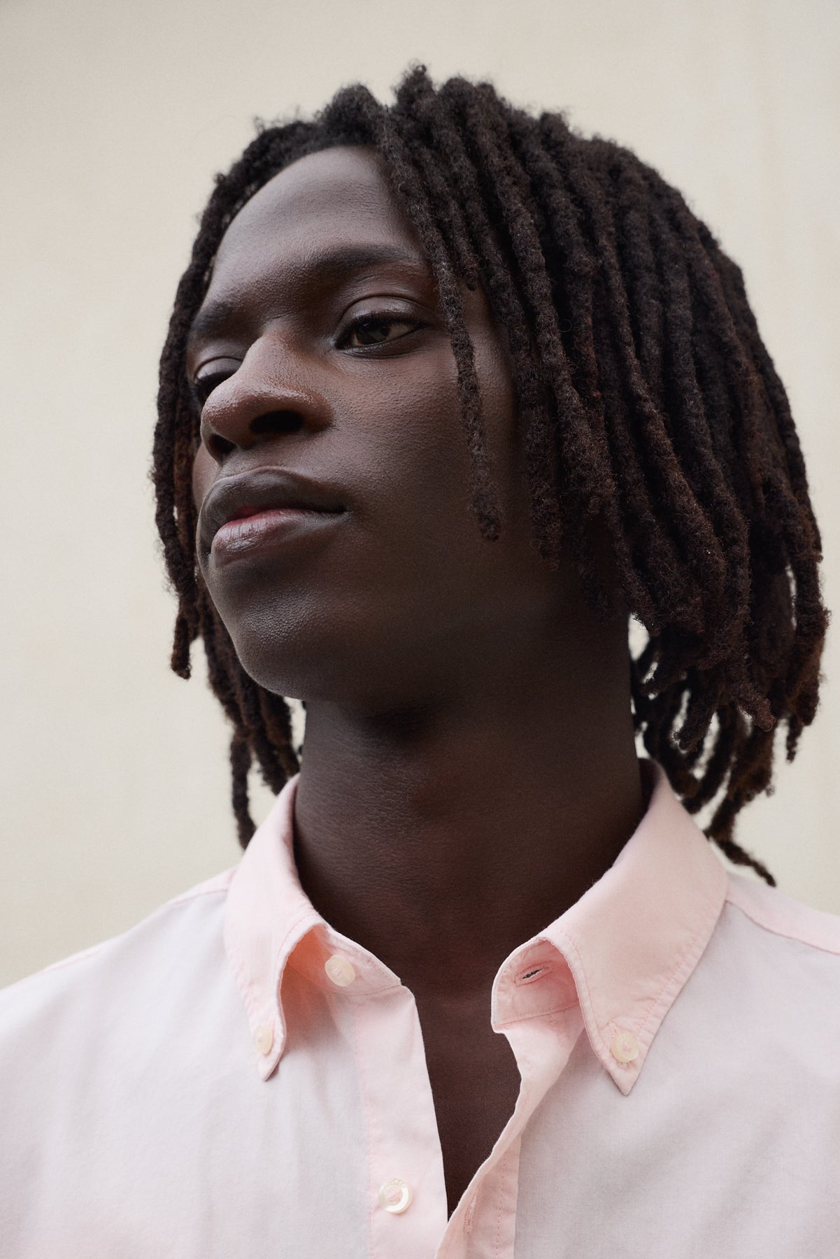 CAMISA ANTEJO DE POPELÍN ROSA