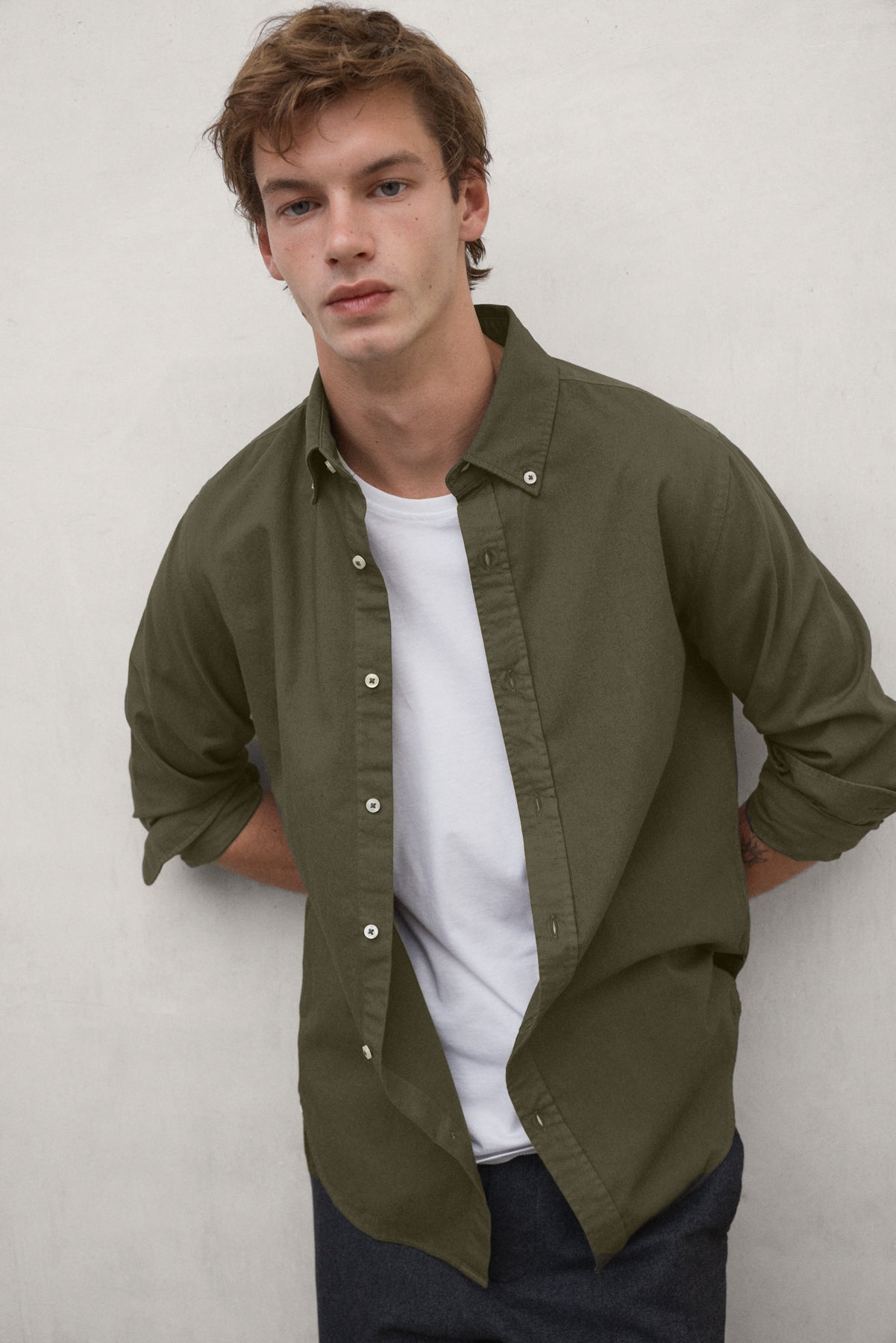 GREEN ANTEJO SHIRT