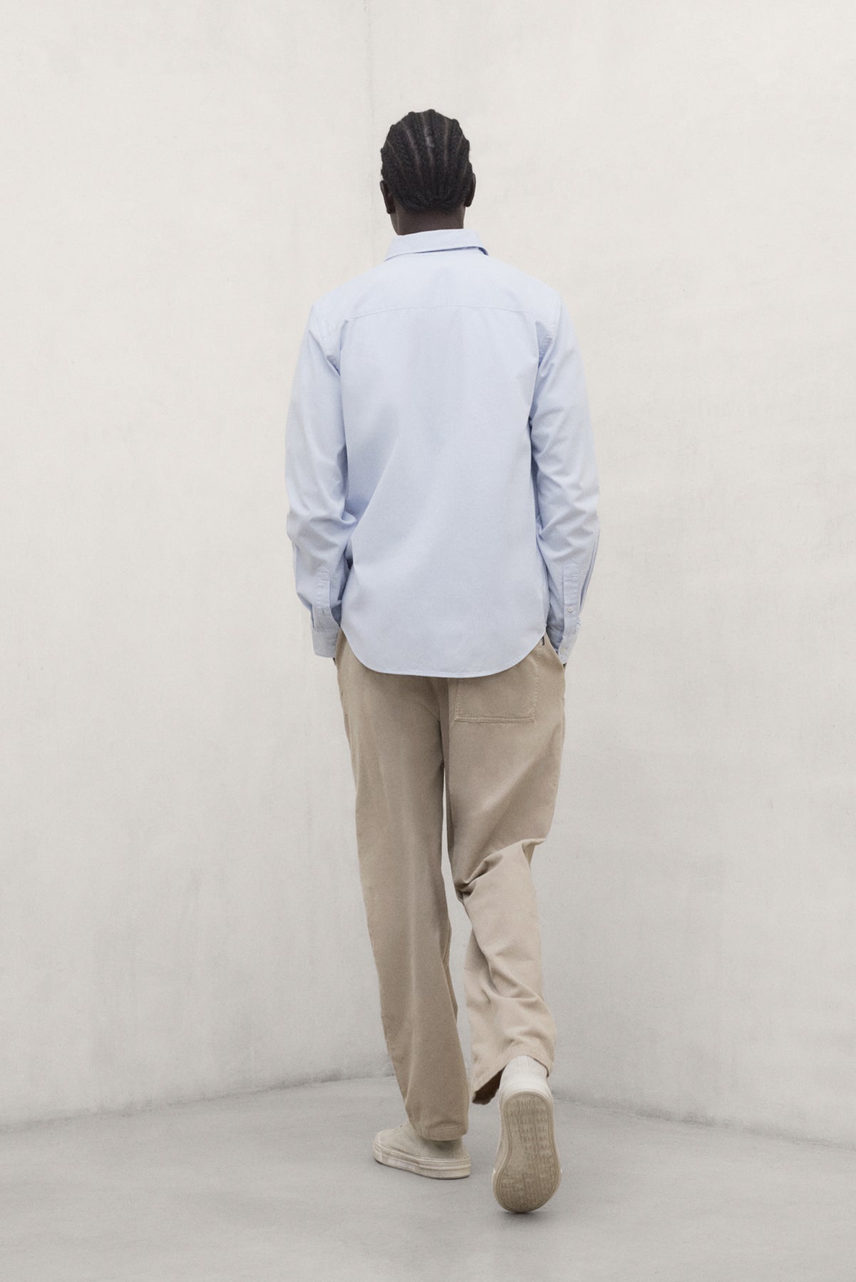 CAMISA ANTEJO AZUL CLARO